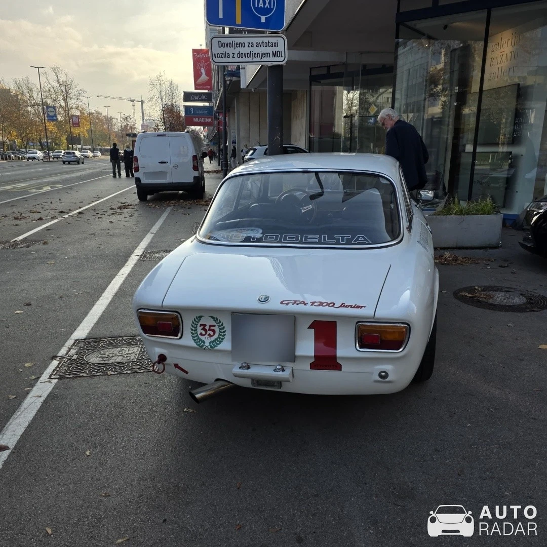 Alfa Romeo Giulia GTA 1300 Junior spotted in Ljubljana