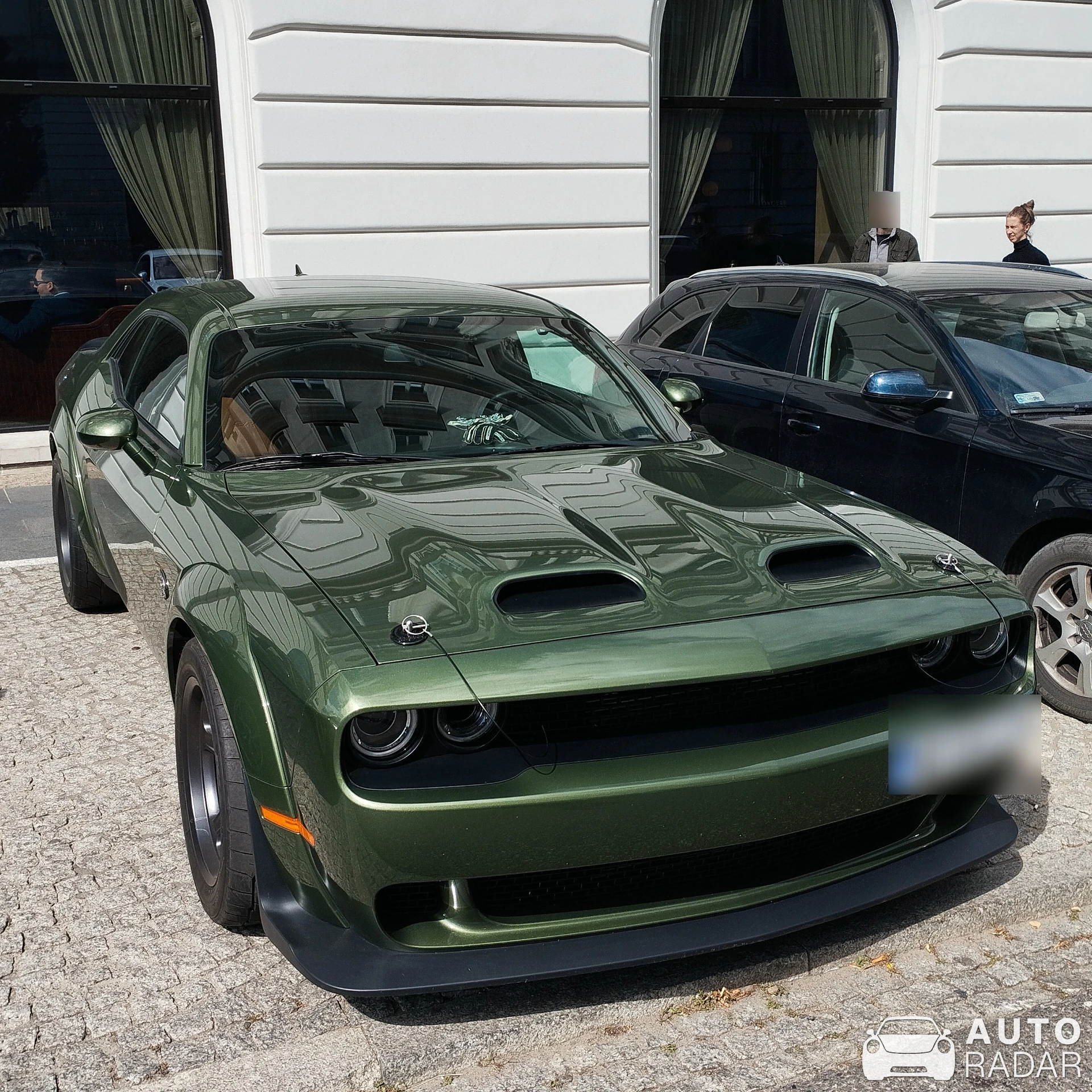 Dodge Challenger SRT Super Stock spotted in Warszawa