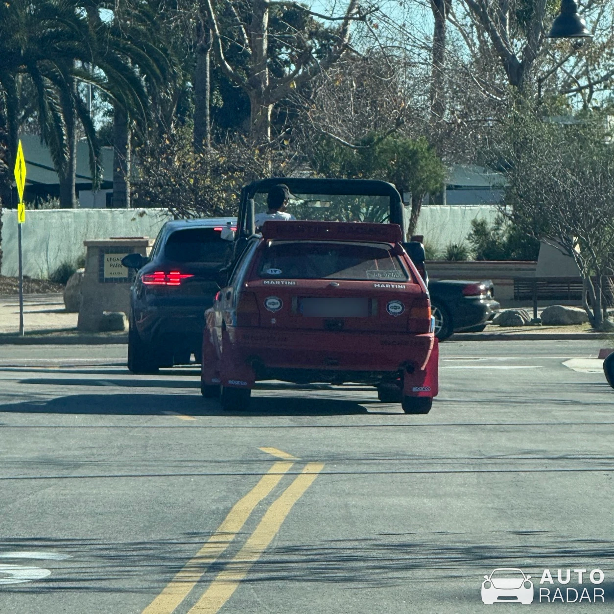 Lancia Delta HF Integrale Evo Martini spotted in Malibu, United States