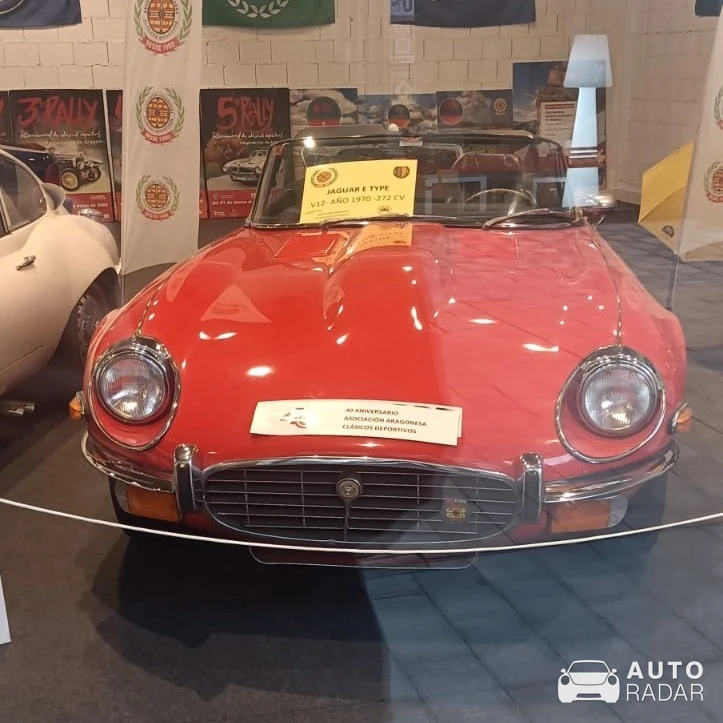 Jaguar E-Type spotted in Zaragoza, Spain