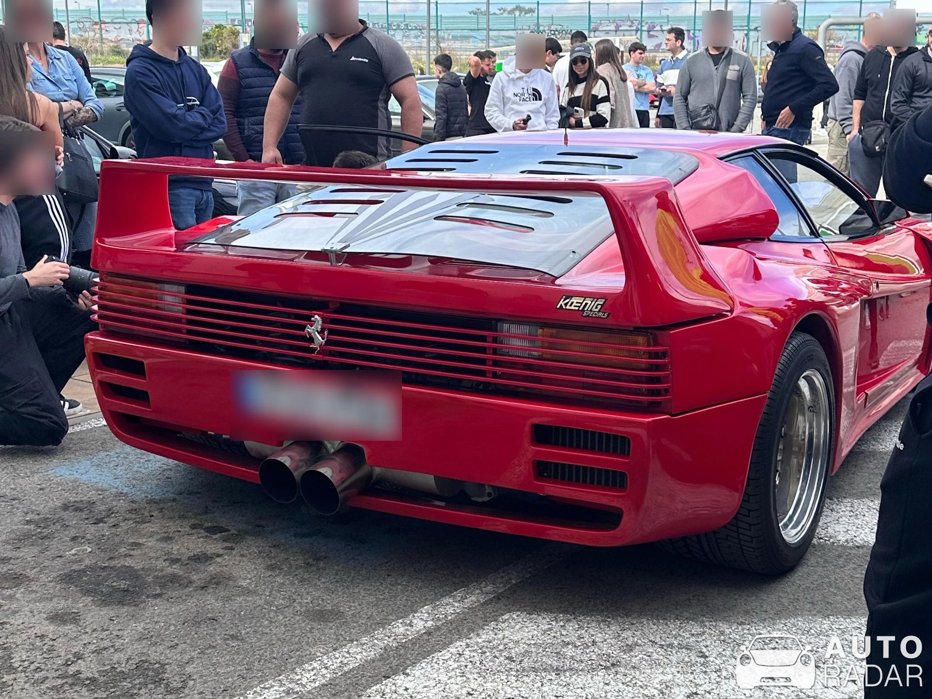 Ferrari Testarossa Koenig Specials spotted in Sevilla