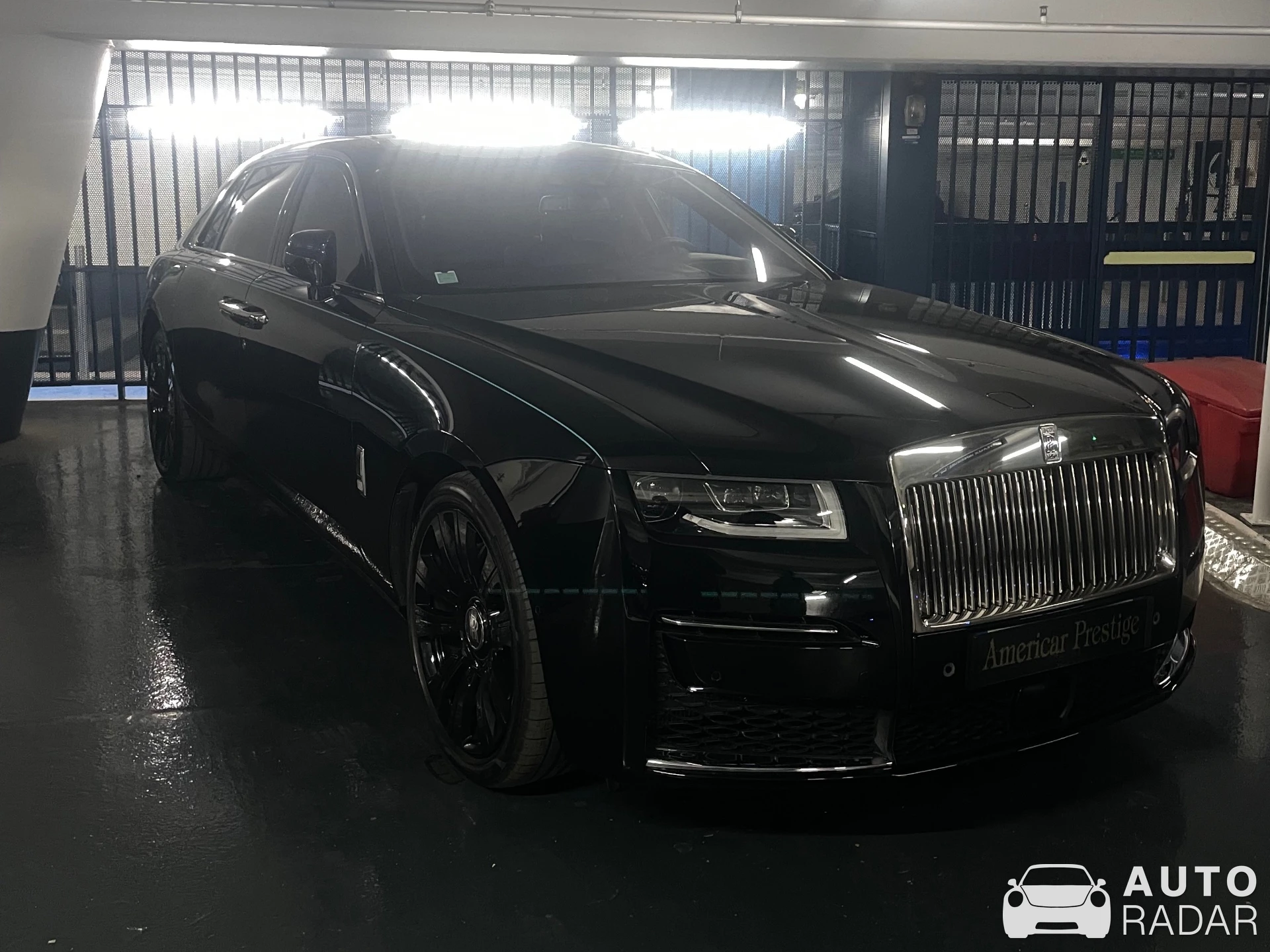 Rolls-Royce Ghost spotted in Paris, France