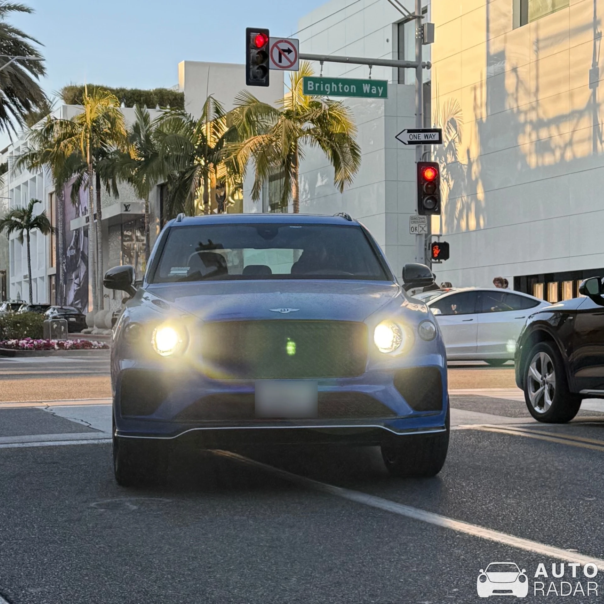 Bentley Bentayga spotted in Beverly Hills, United States