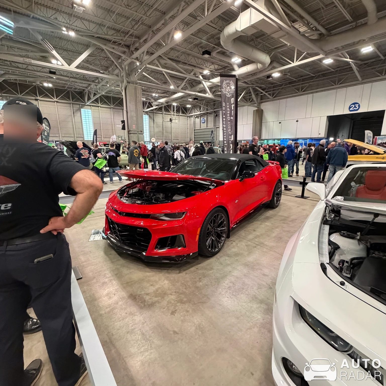 Chevrolet Camaro ZL1 Convertible spotted in Québec