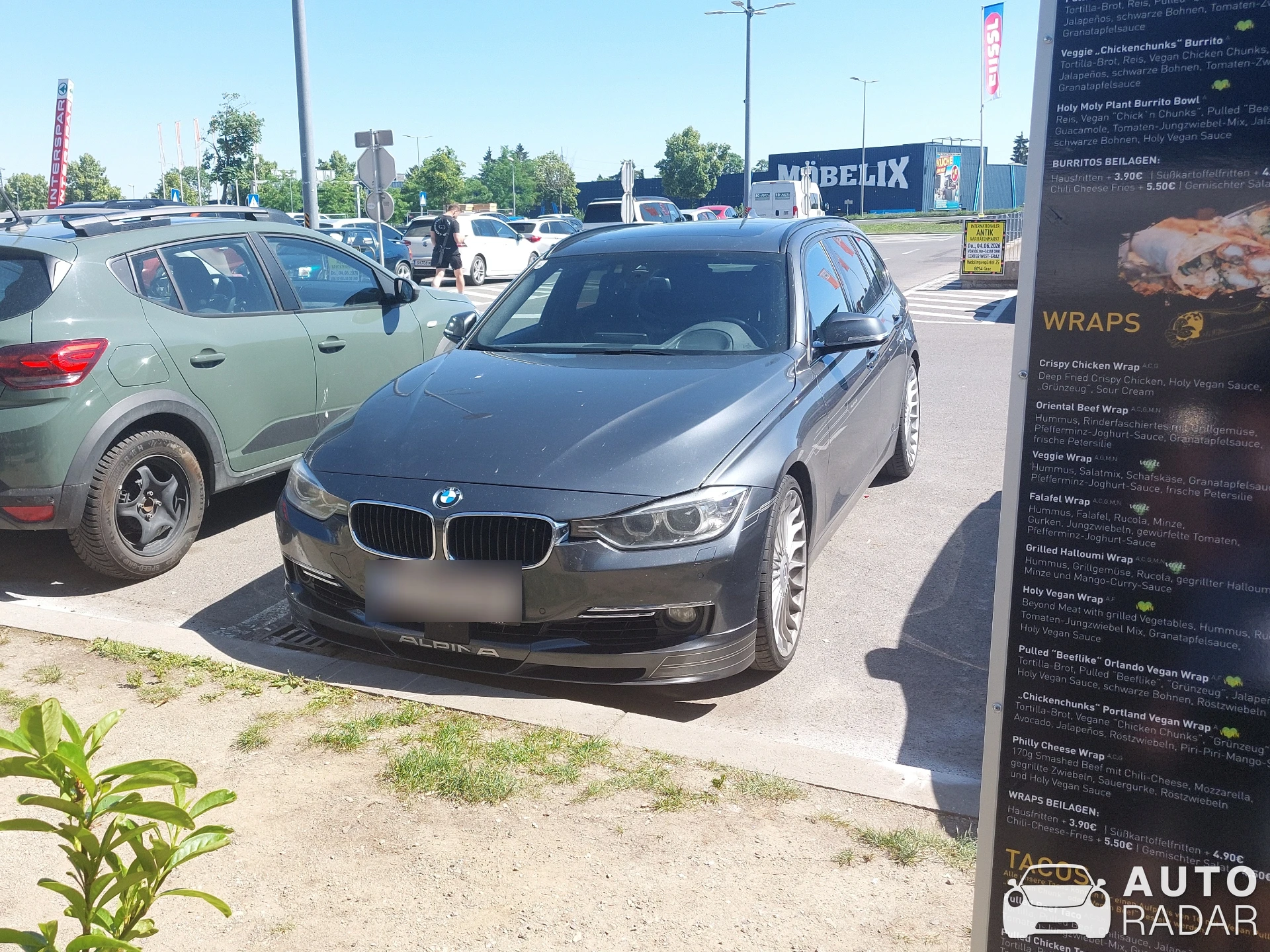 Alpina D3 spotted in Graz