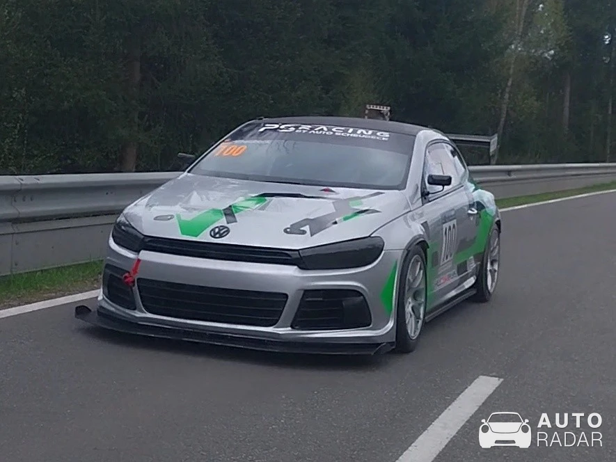 Volkswagen Scirocco R-Cup spotted in Semriach, Austria