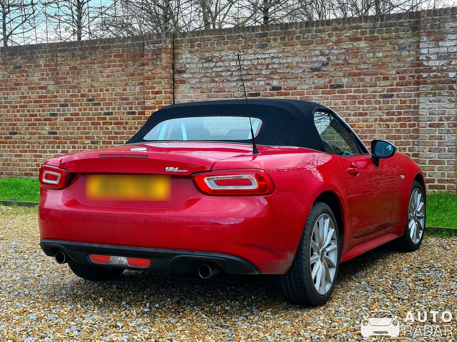 Fiat 124 Spider spotted in West Sussex, United Kingdom