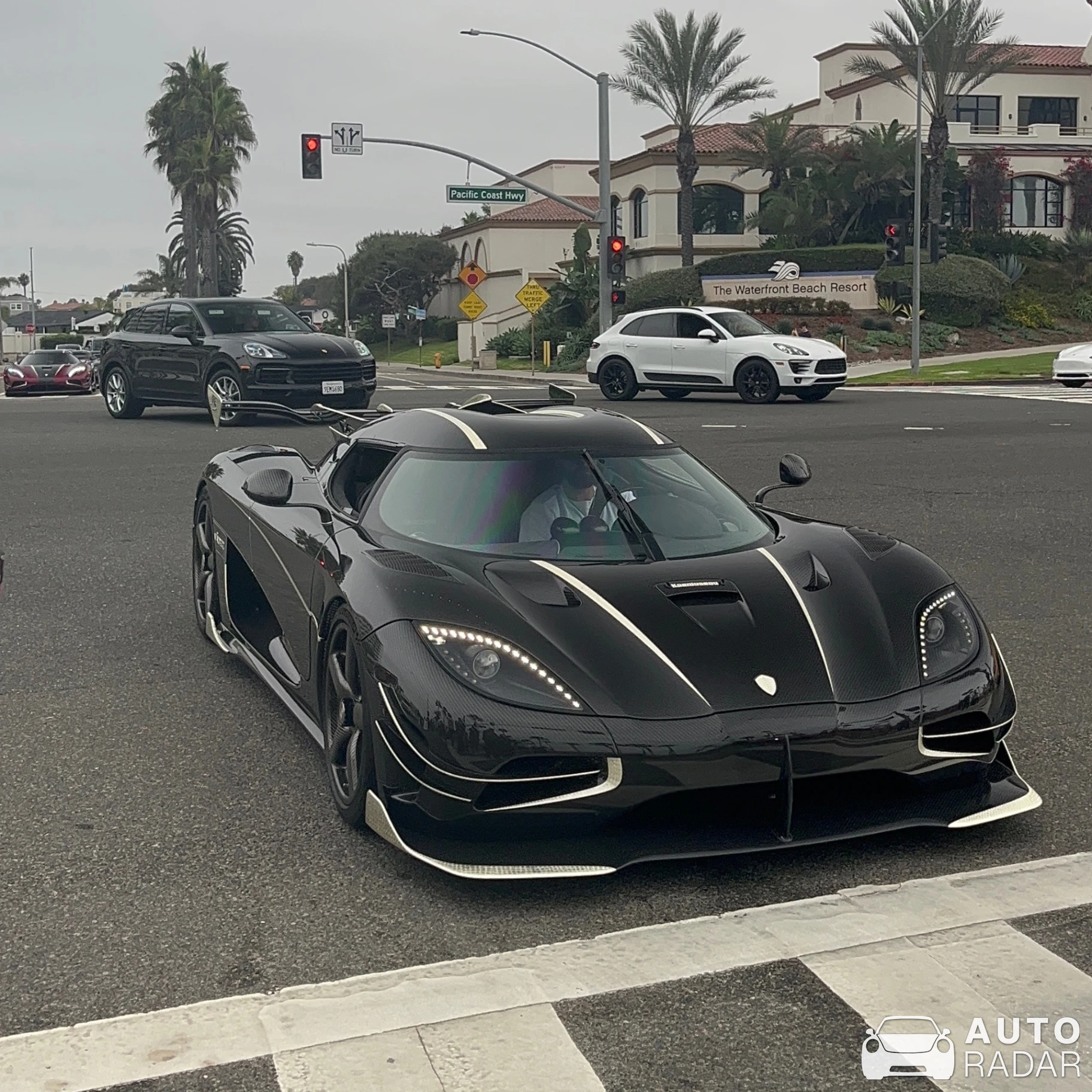 Koenigsegg Agera RS FE Vader spotted in Huntington Beach, United States