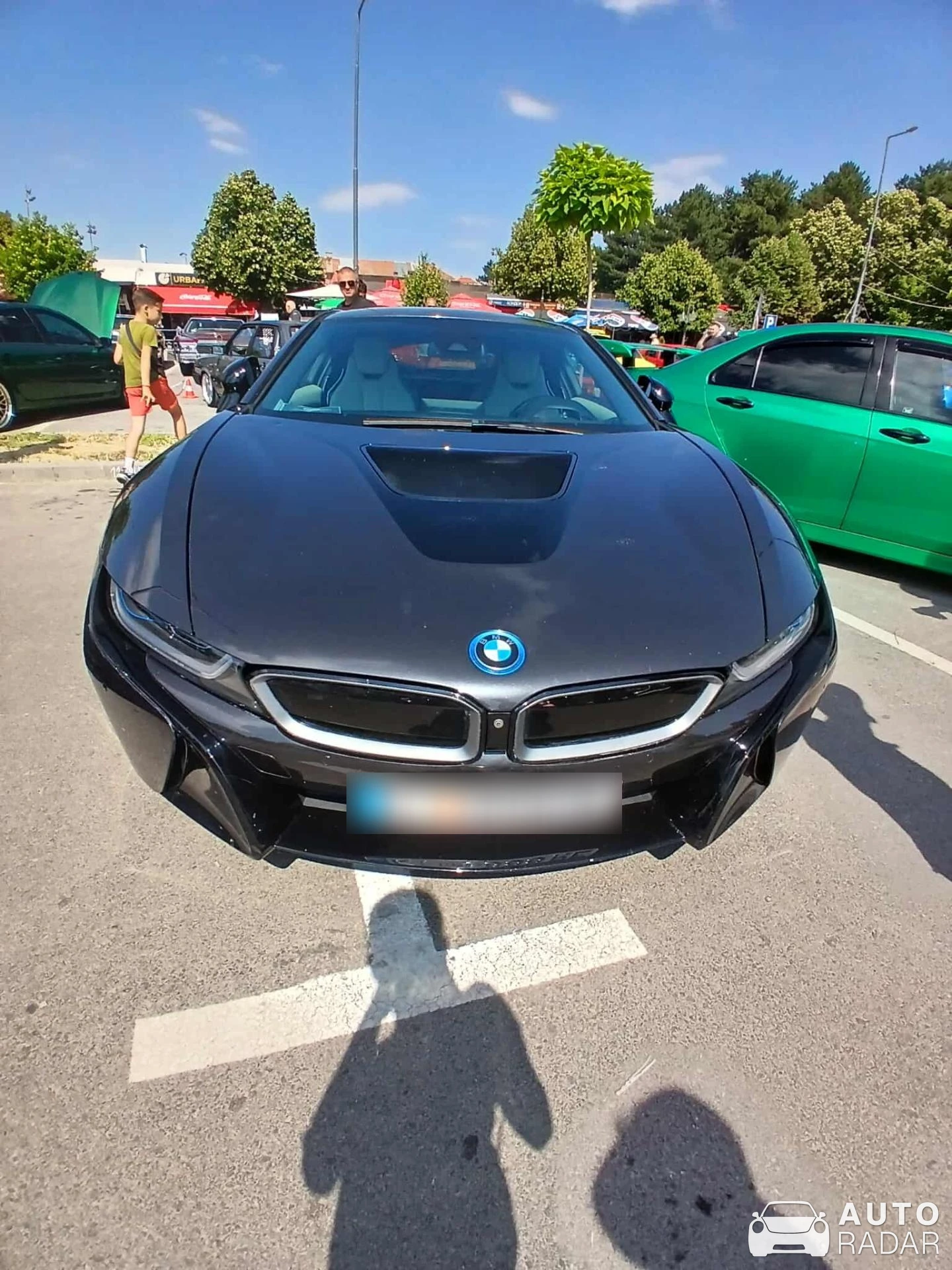 BMW i8 spotted in Bitola