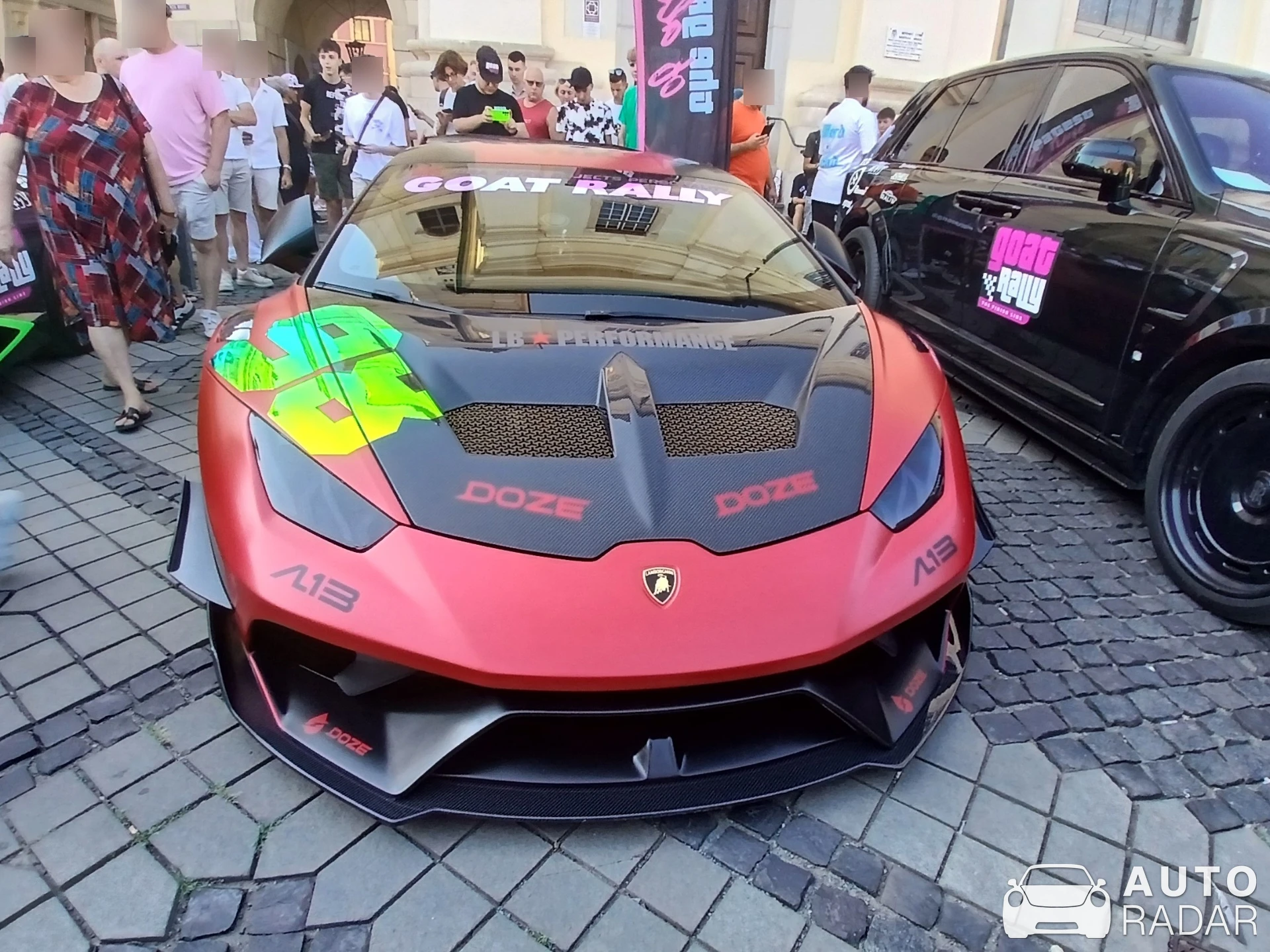 Lamborghini Huracán LP640-4 Evo Liberty Walk Widebody Doze Edition spotted in Sibiu, Romania