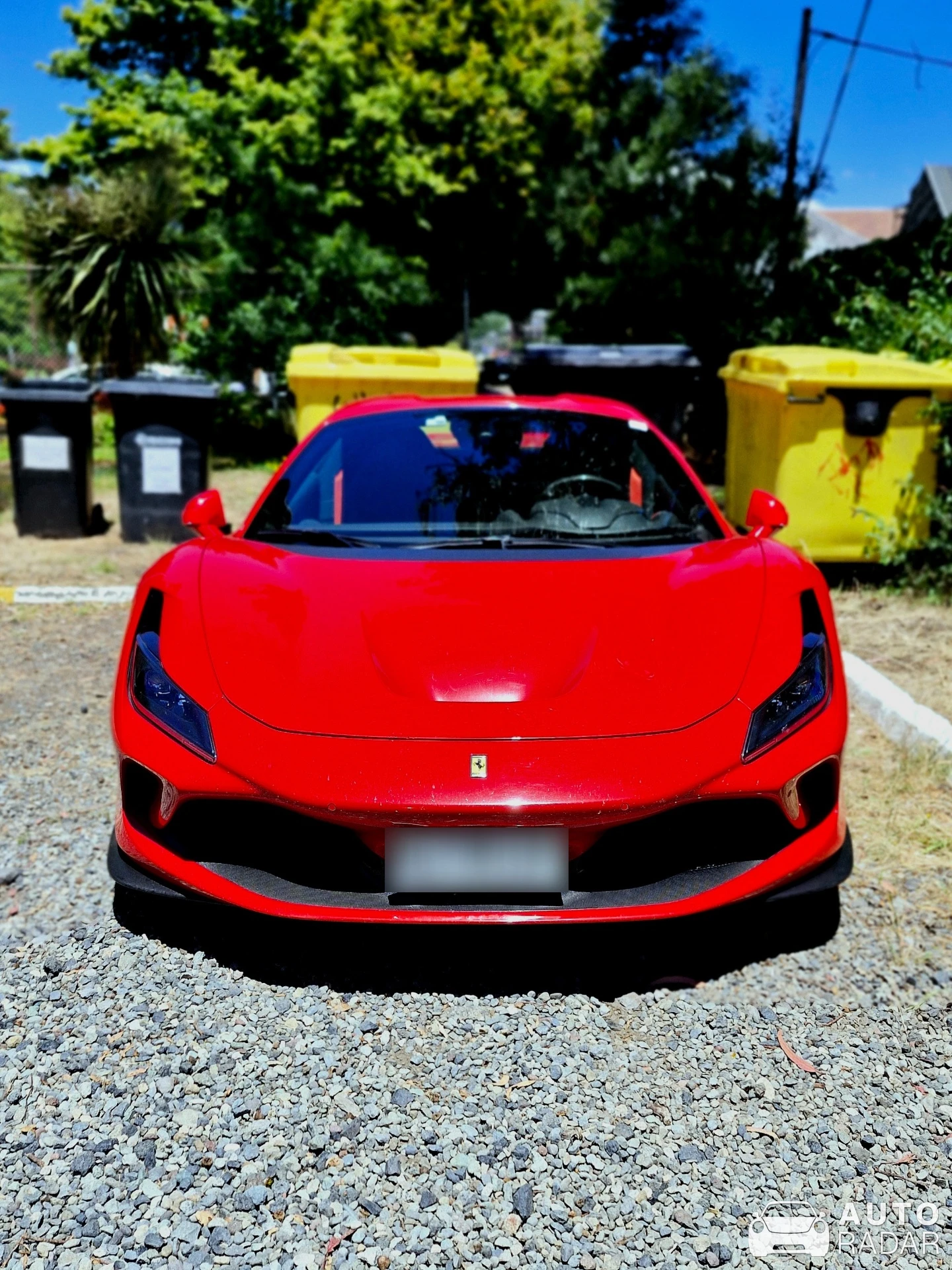 Ferrari F8 Tributo spotted in Pucón, Chile