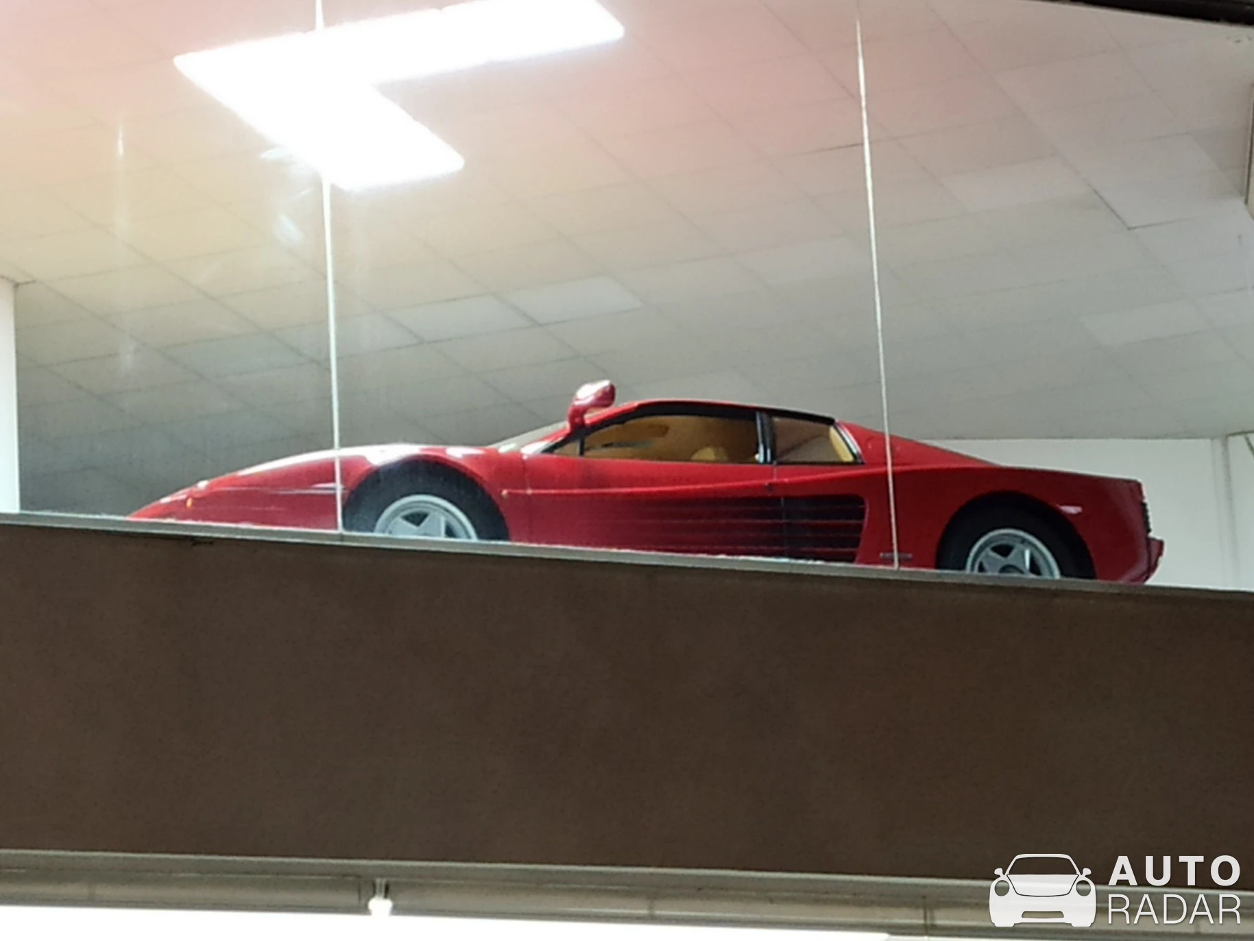 Ferrari Testarossa Monospecchio spotted in Málaga