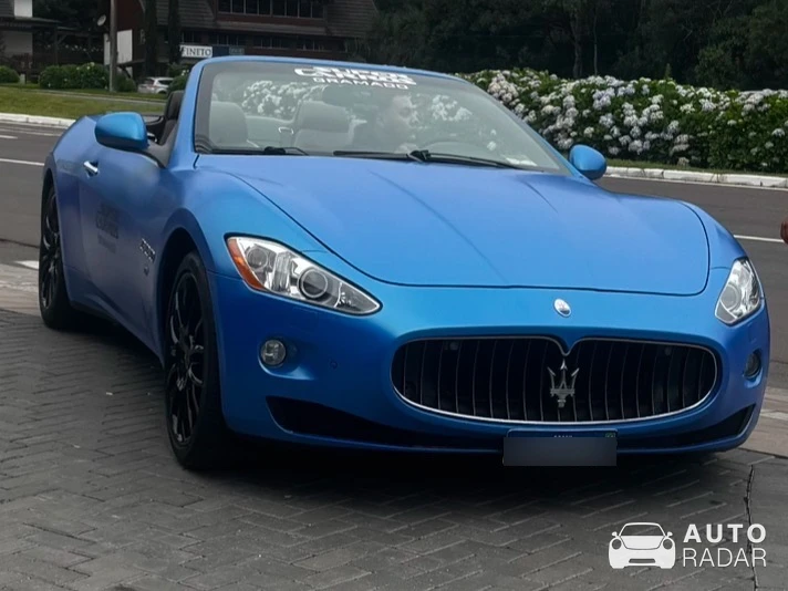 Maserati GranCabrio Sport spotted in Estrada Gramado, Brazil