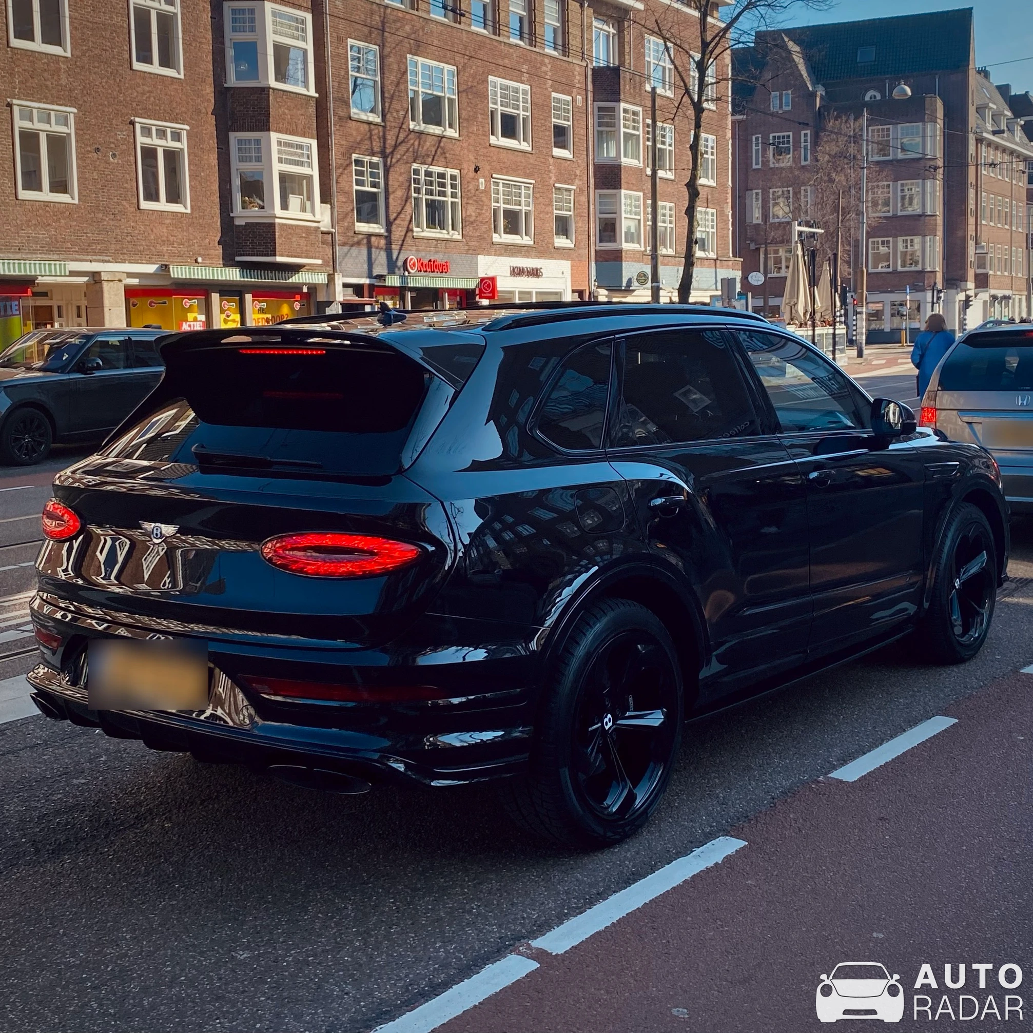 Bentley Bentayga Hybrid S spotted in Amsterdam