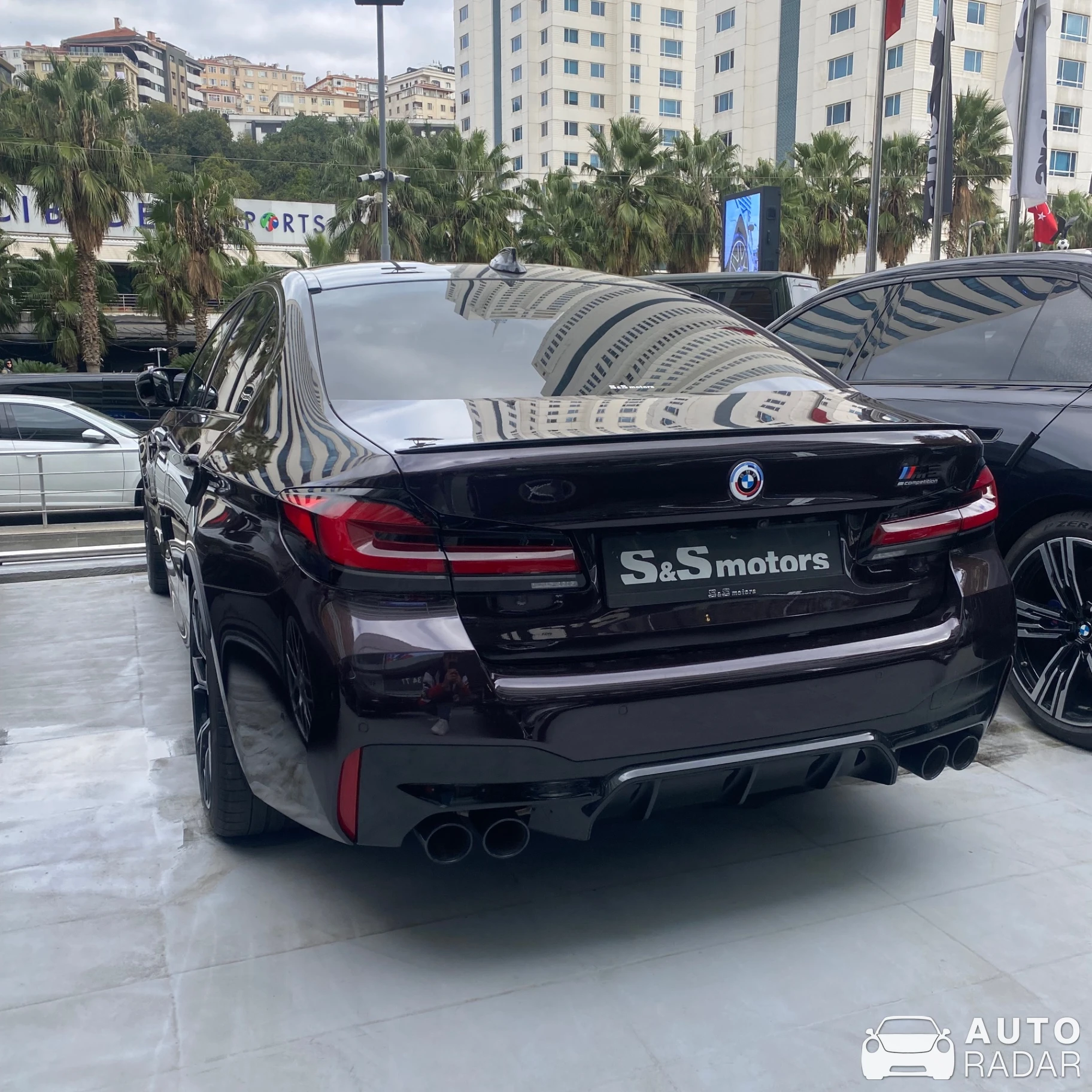 BMW M5 F90 Competition spotted in Şişli, Türkiye