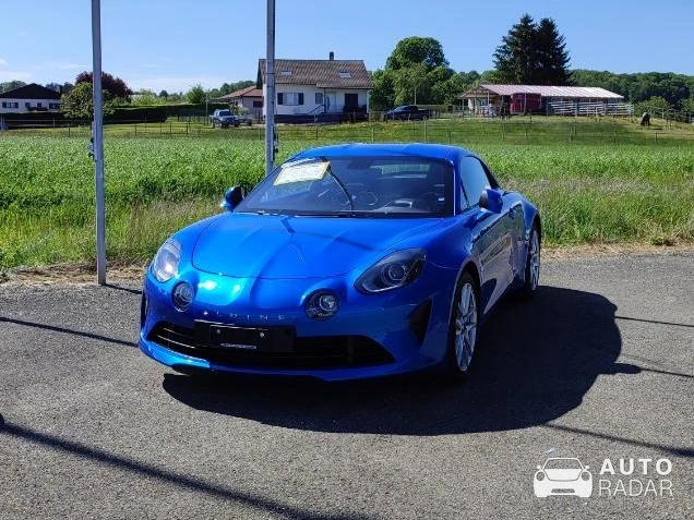 Alpine A110 spotted in Sochaux
