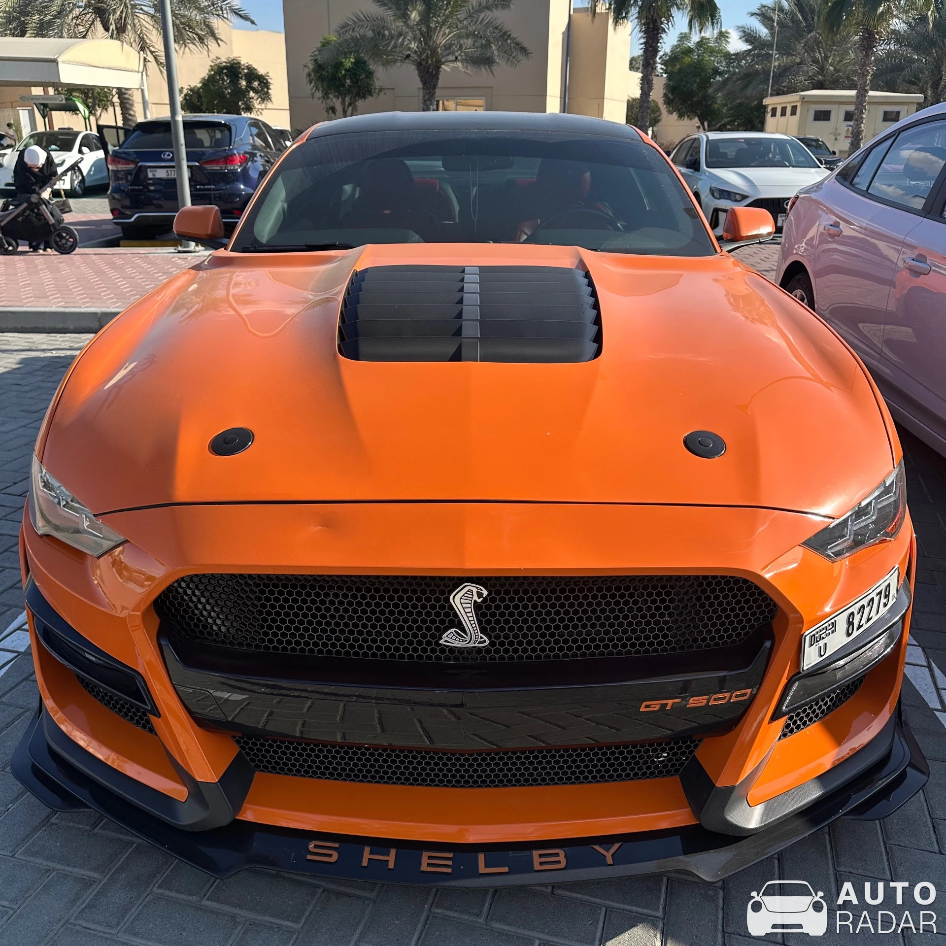 Ford Mustang 2.3 Ecoboost spotted in Dubai, United Arab Emirates