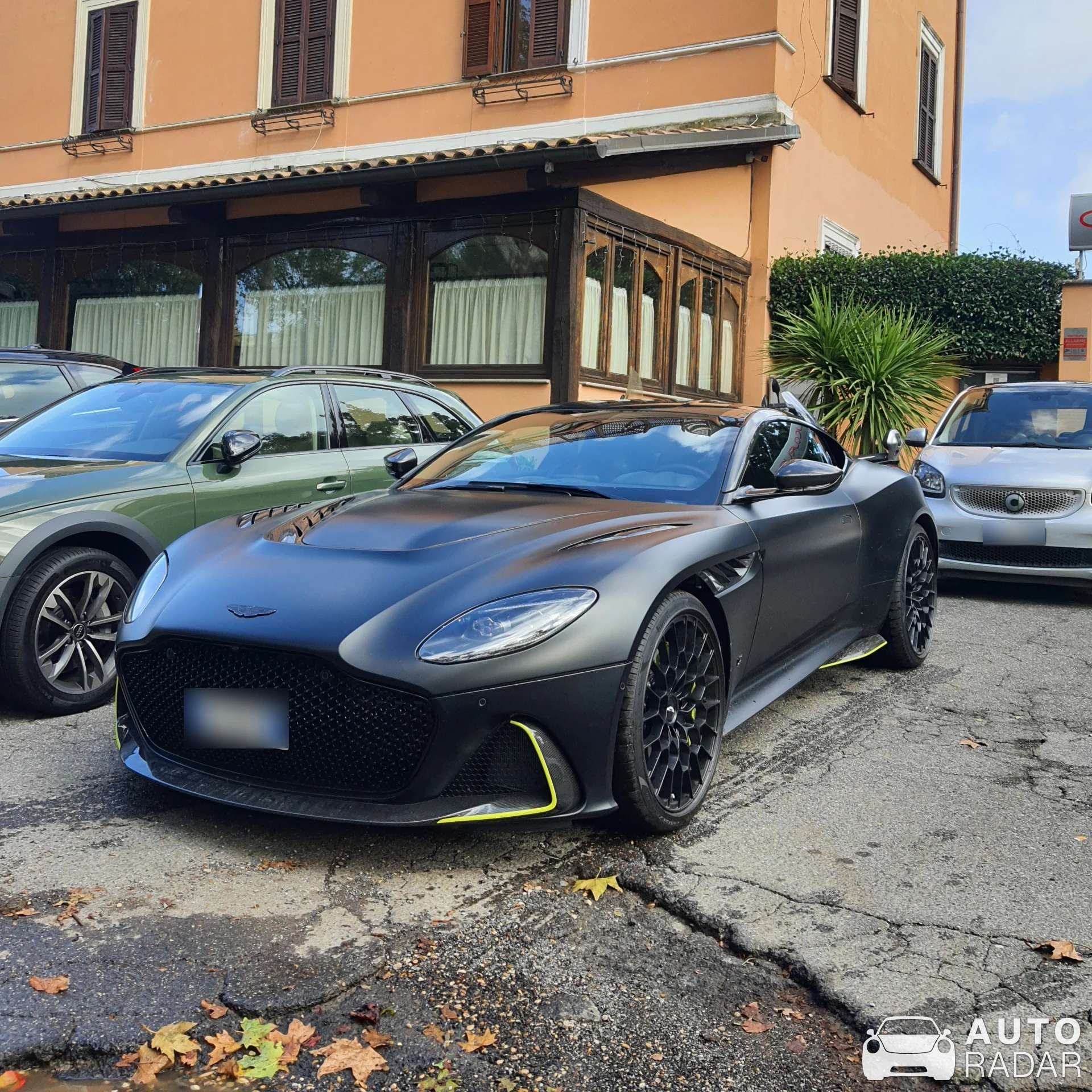 Aston Martin DBS 770 Ultimate spotted in Roma