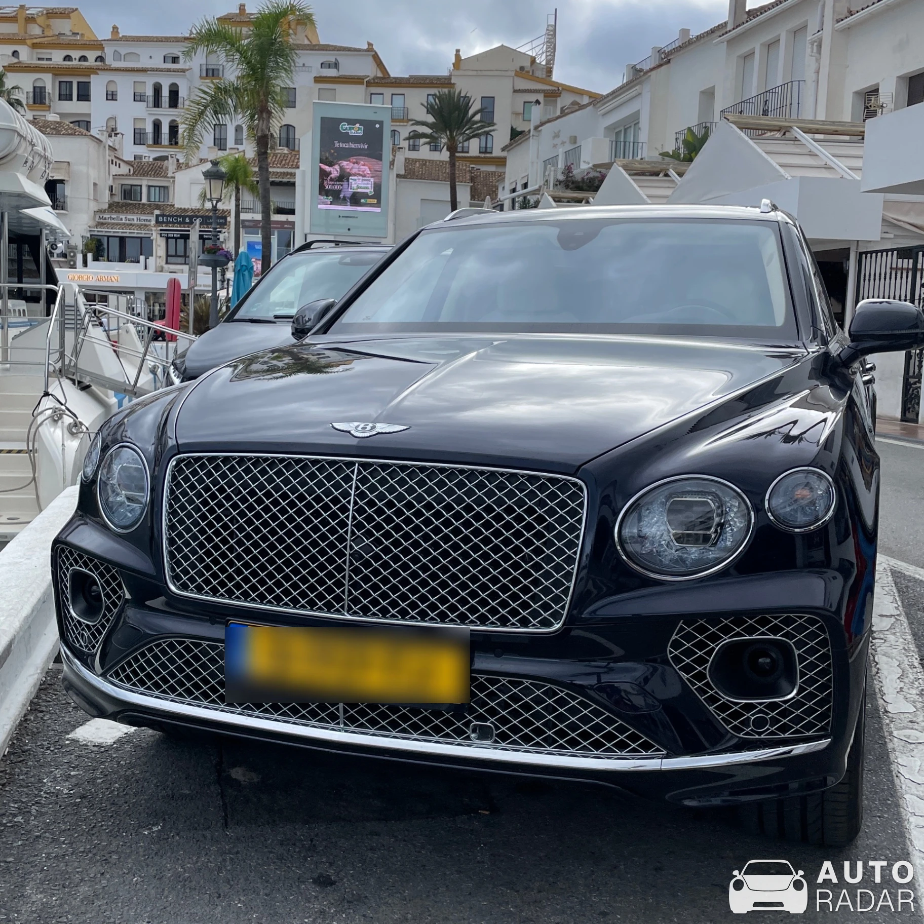 Bentley Bentayga V8 S 2022 spotted in Marbella, Spanien