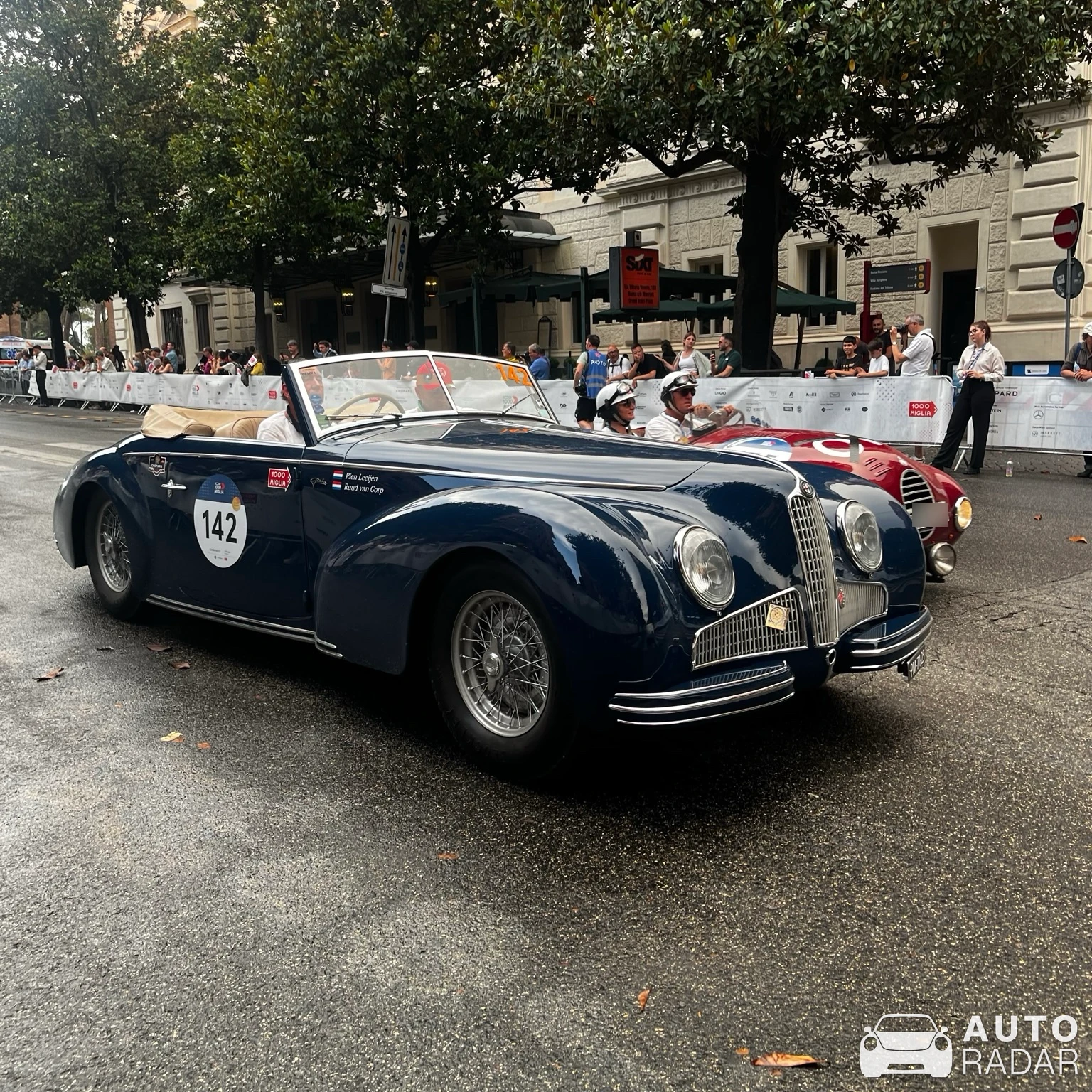 Alfa Romeo Romeo 6C 2500 S Cabriolet spotted in Roma, Italia