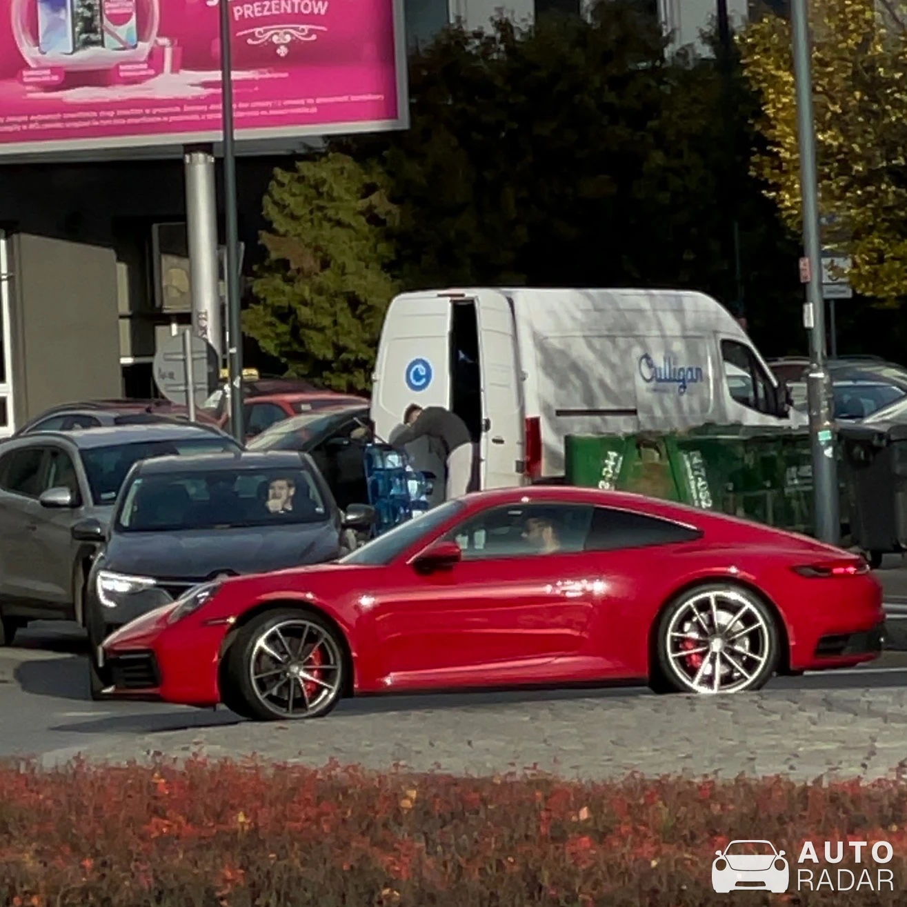 Porsche 992 Carrera MkI spotted in Warszawa, Poland