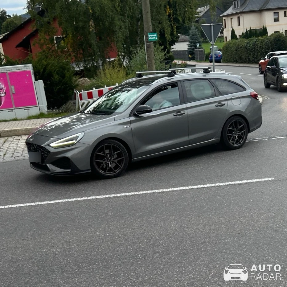 Hyundai i30 N-Line spotted in Zwönitz