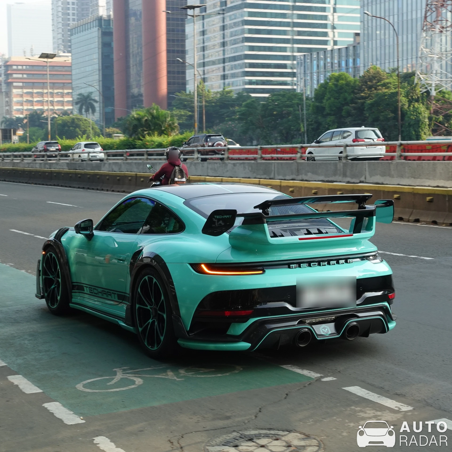 Porsche TechArt 992 GTstreet R Flyweight spotted