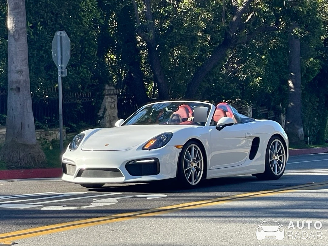 Porsche 981 Spyder spotted in Beverly Hills