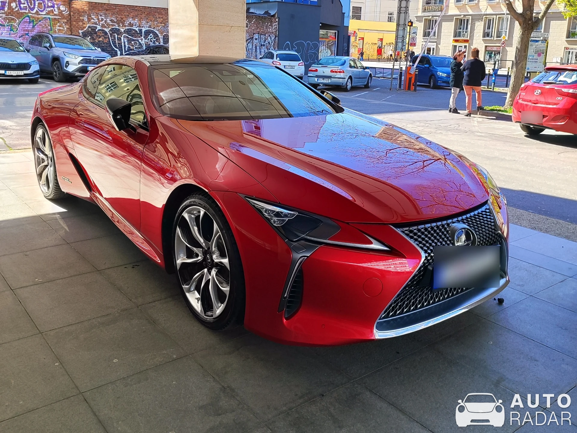 Lexus LC 500h spotted in Bratislava