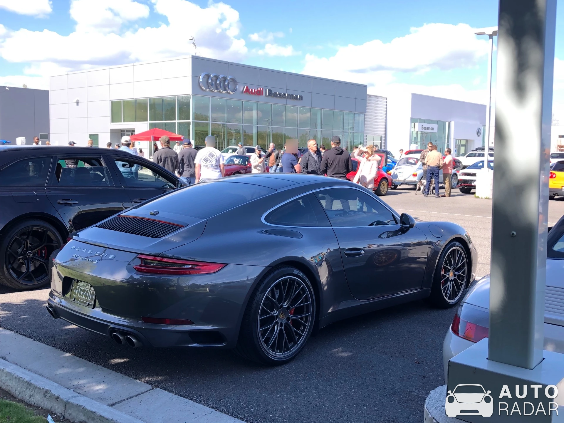 Porsche 991 Carrera 4S MkII spotted in Bozeman