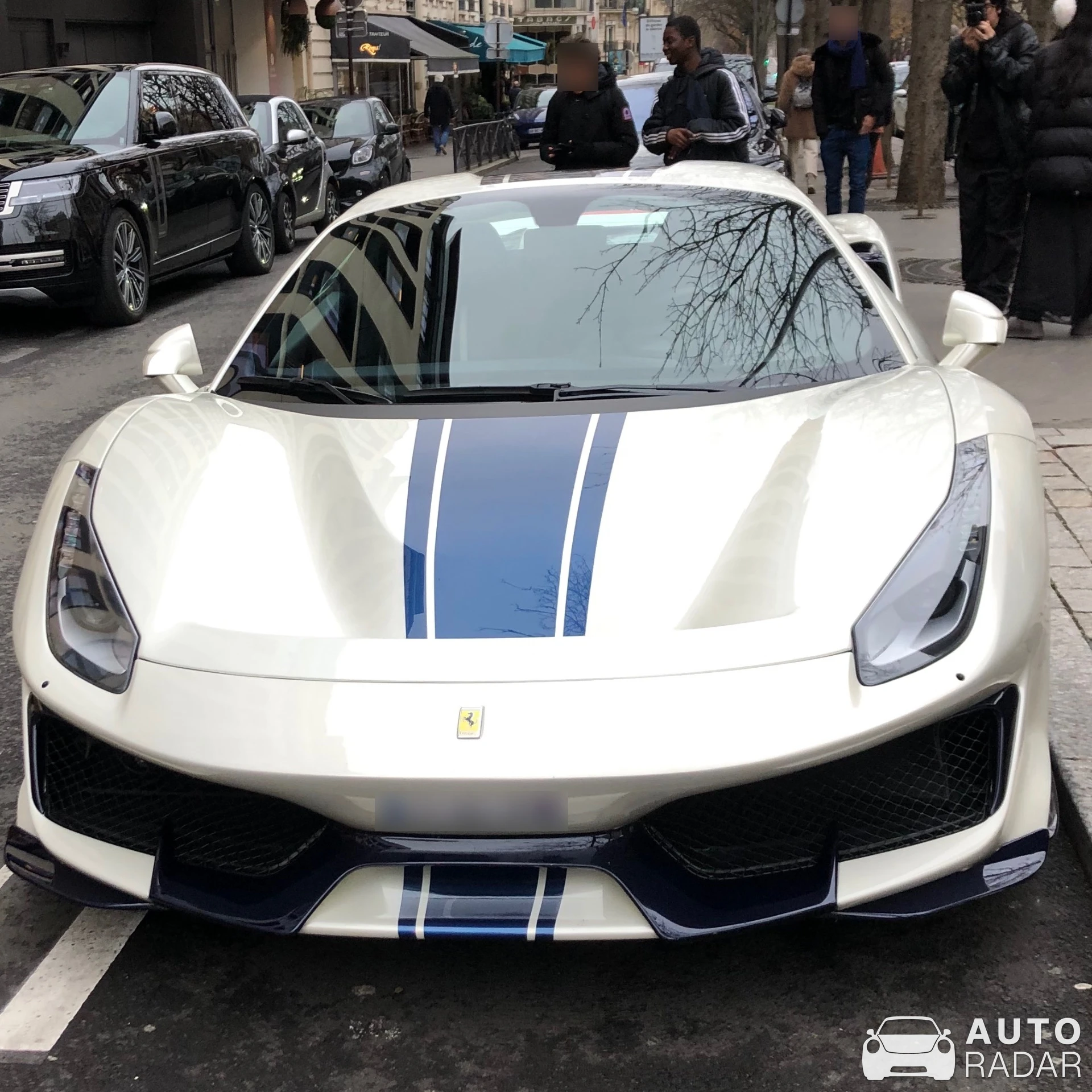 Ferrari 488 Pista Spider spotted in Paris, France