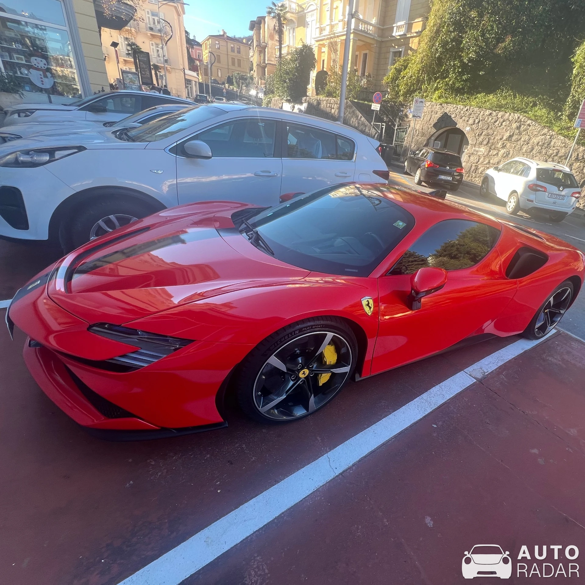 Ferrari SF90 Stradale spotted in Opatija, Hrvaška