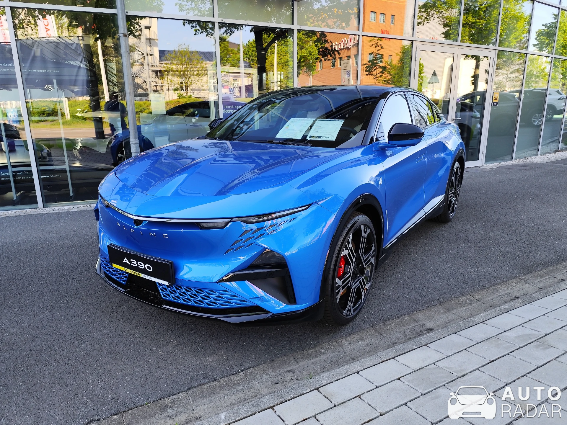 Alpine A390 spotted in Chemnitz