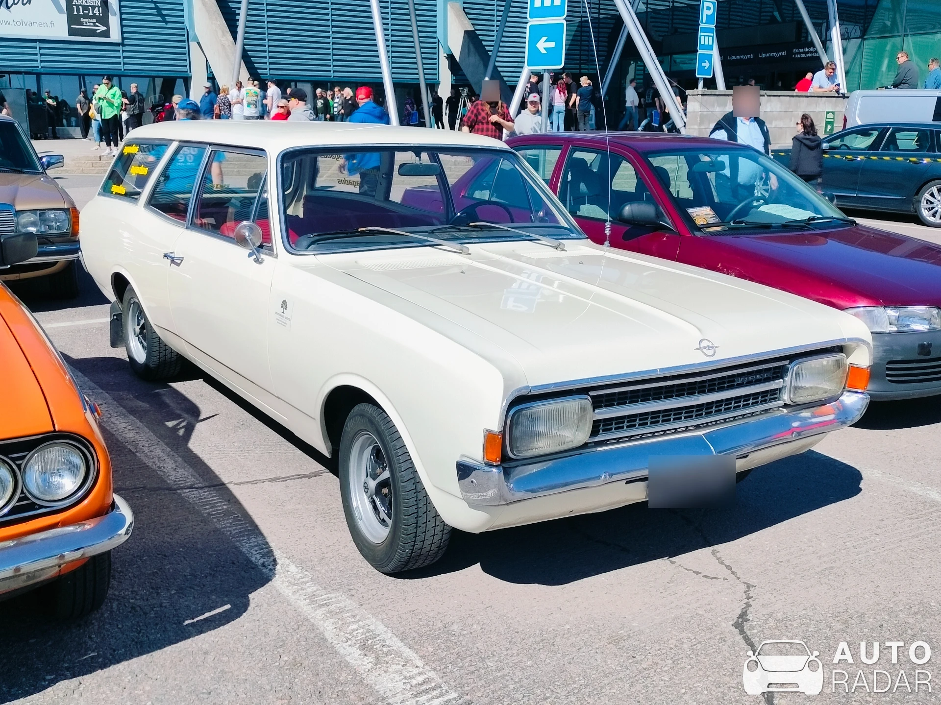 Opel Rekord P2 spotted in Lahti