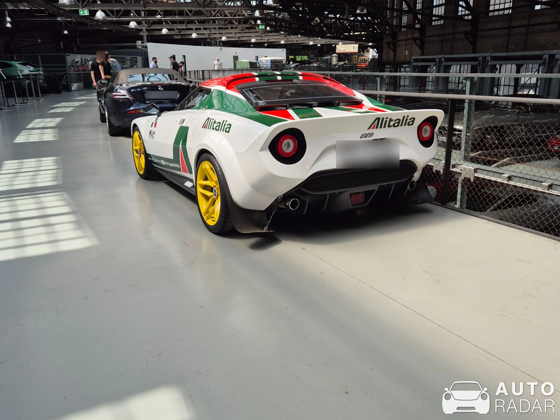 Lancia Stratos HF Zero spotted in Düsseldorf