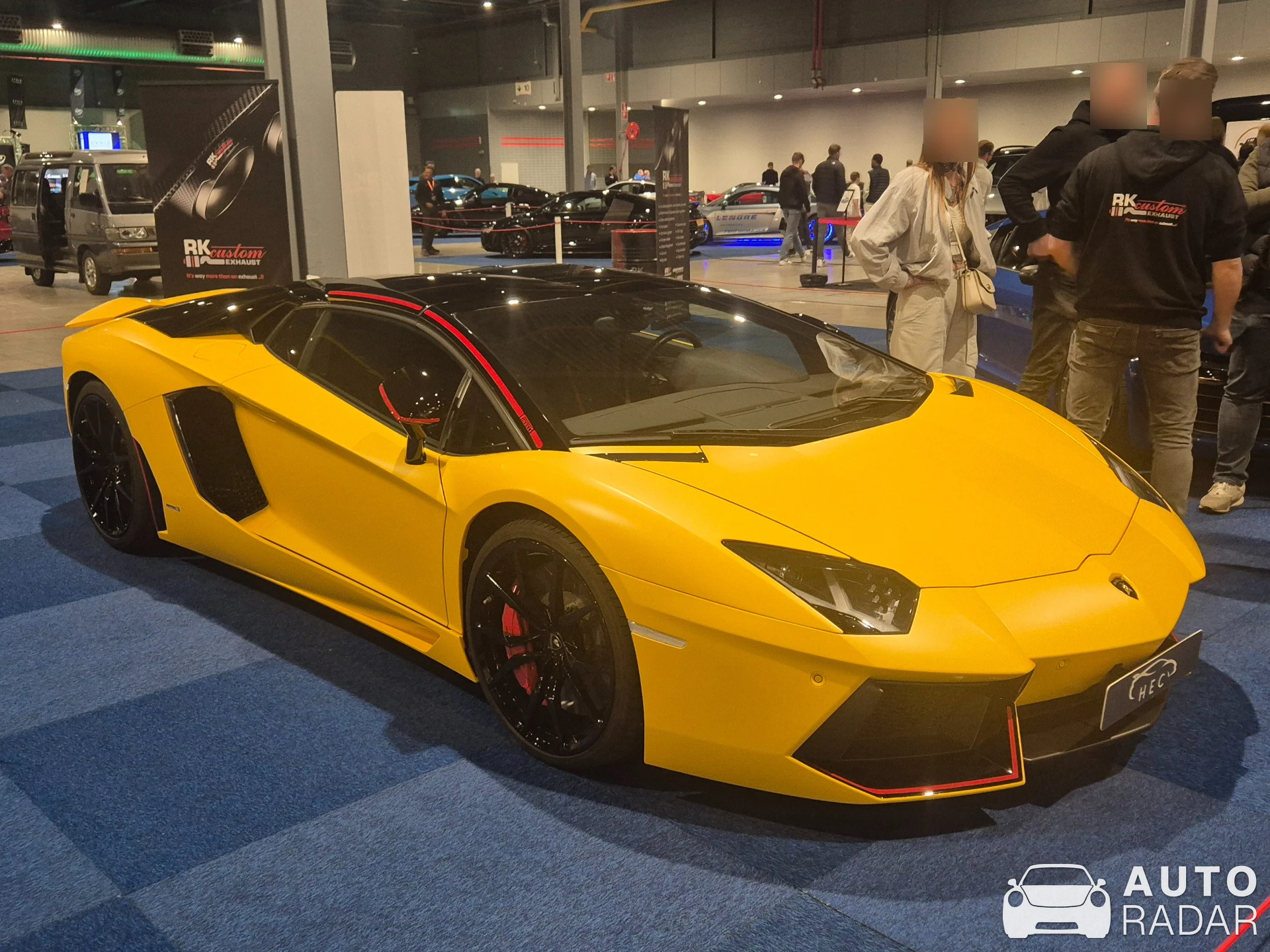 Lamborghini Aventador LP700-4 Roadster Pirelli Edition spotted in Utrecht