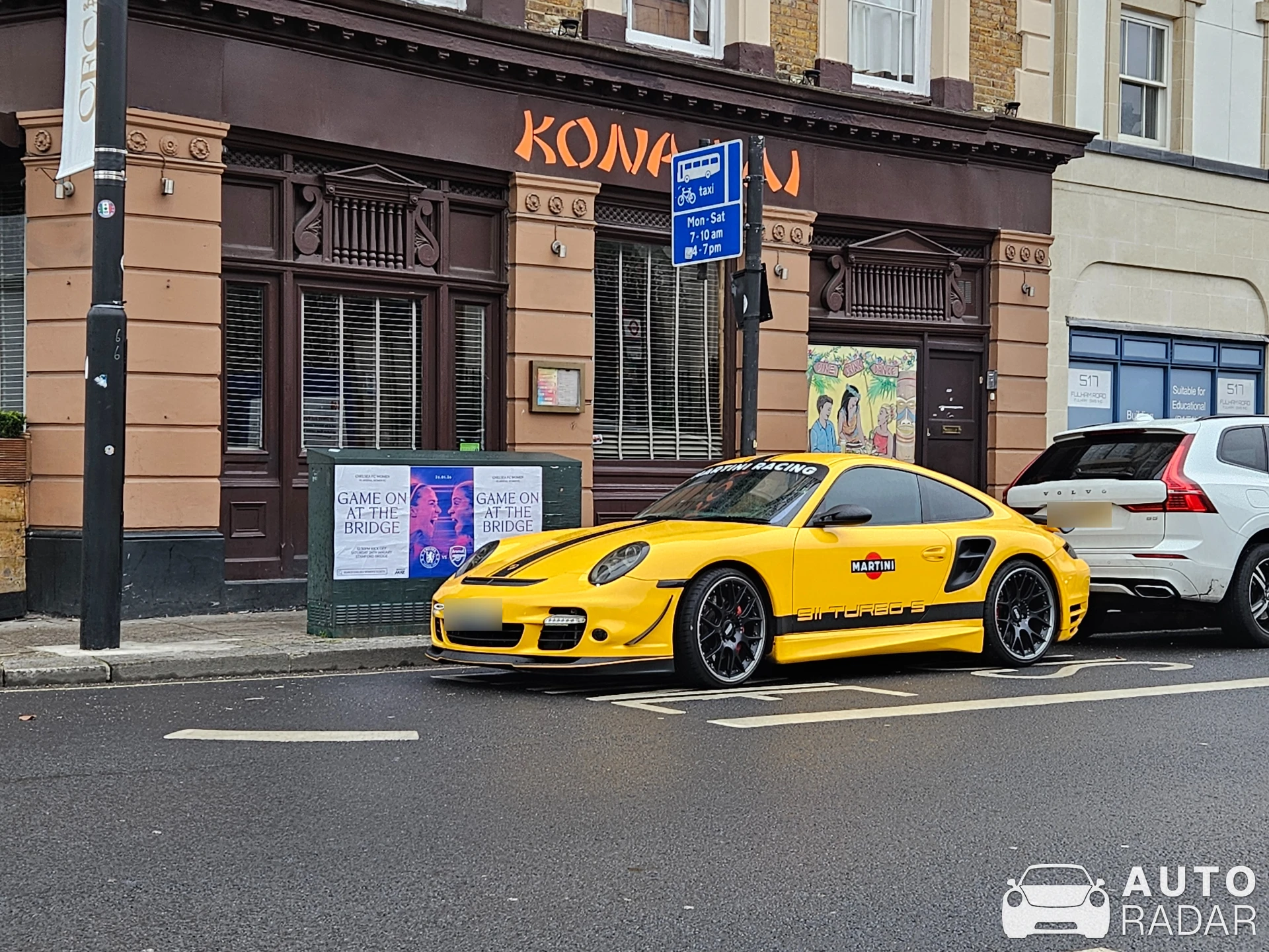 Porsche 997 Turbo spotted in London, United Kingdom