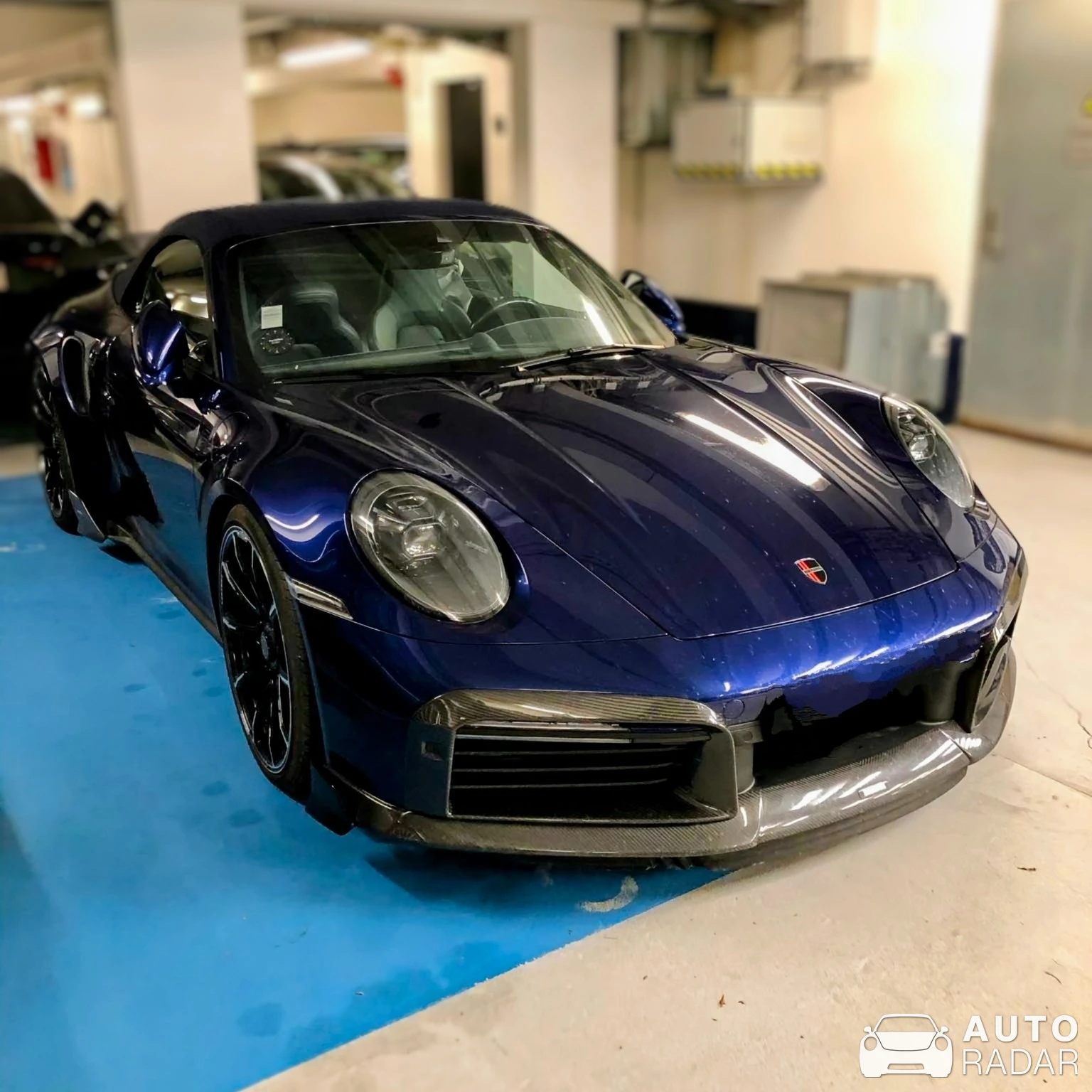 Porsche Brabus 820 spotted in København, Denmark
