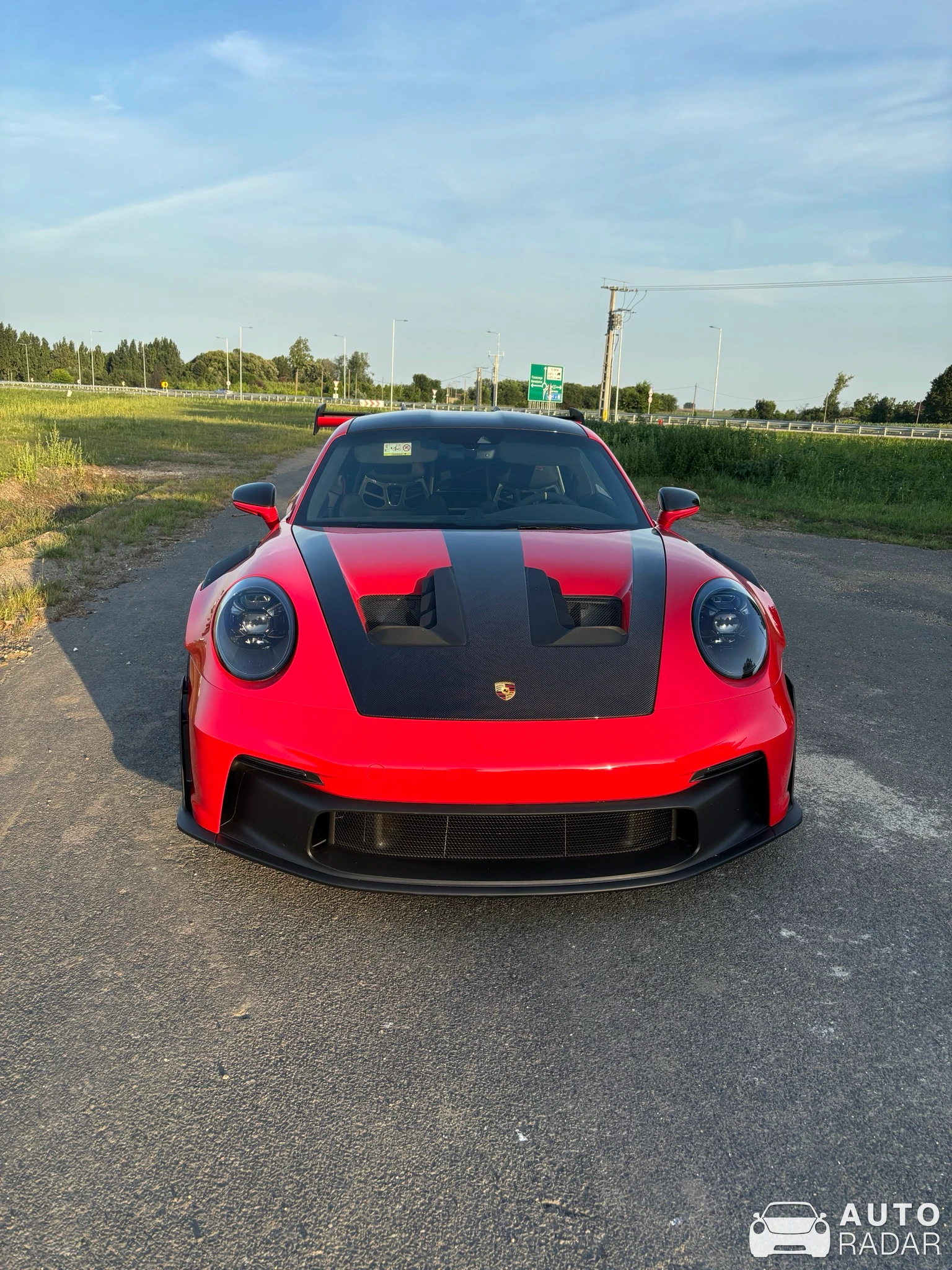 Porsche 992 GT3 RS MkI spotted in Debrecen, Magyarország