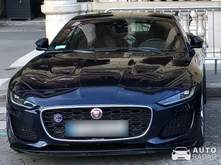Jaguar F-Type P380 Coupé spotted in Paris, France