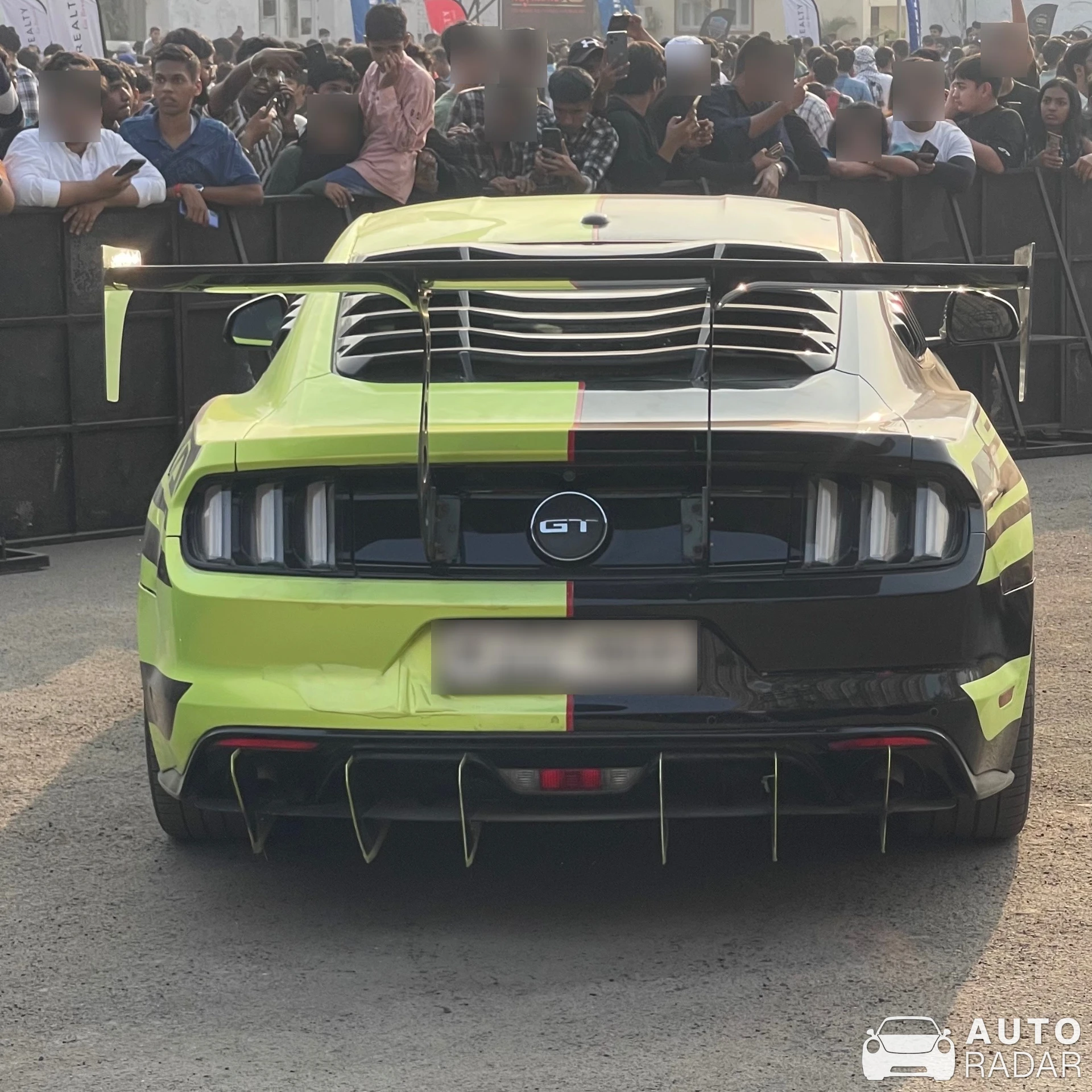 Ford Mustang GT spotted in Thane, India