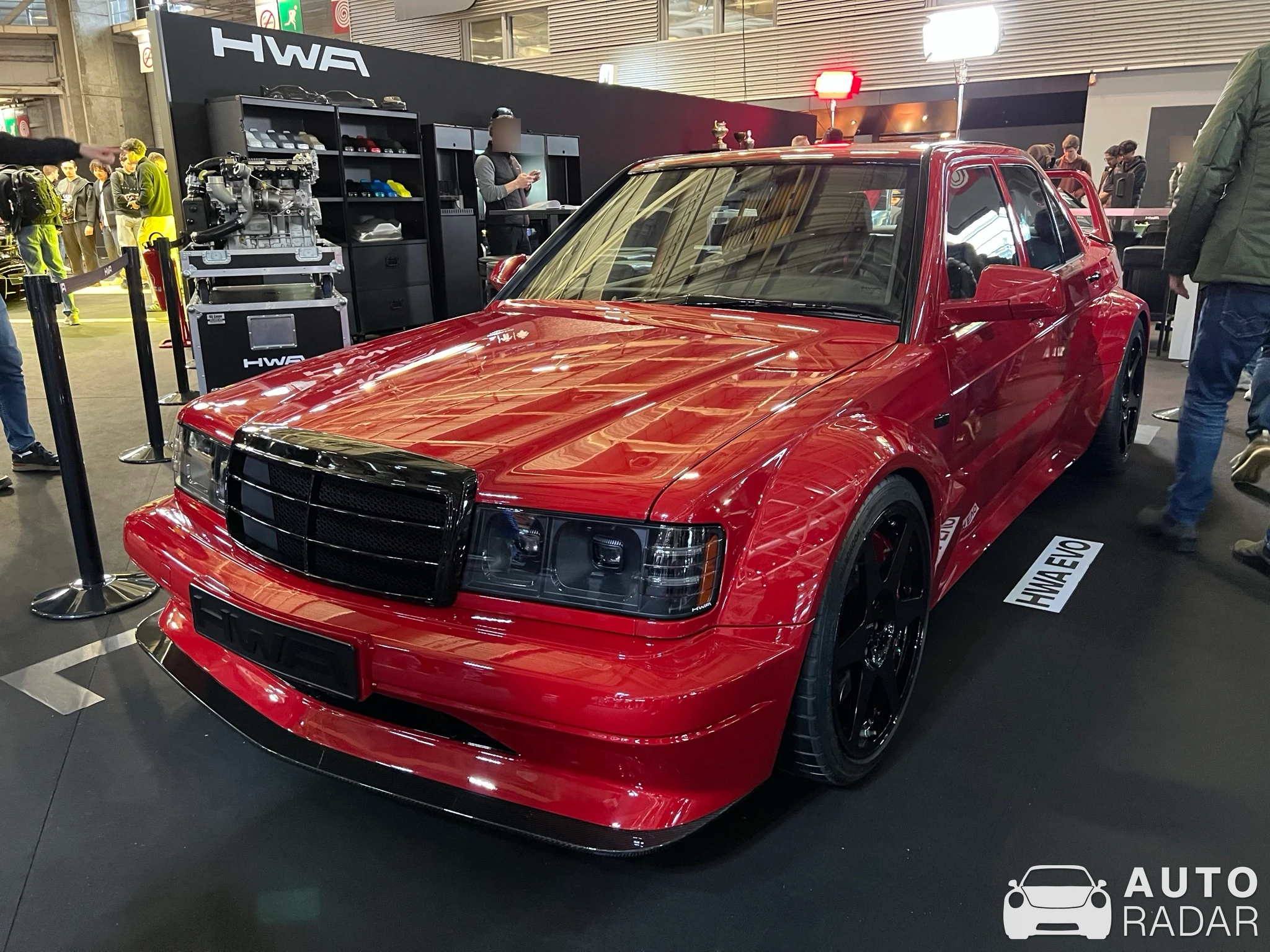 HWA EVO spotted in Paris, France