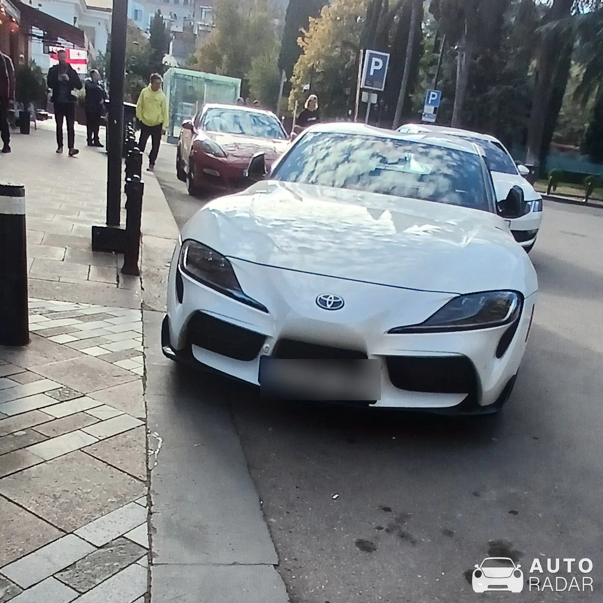 Toyota GR Supra A90 spotted in T'bilisi, Georgia