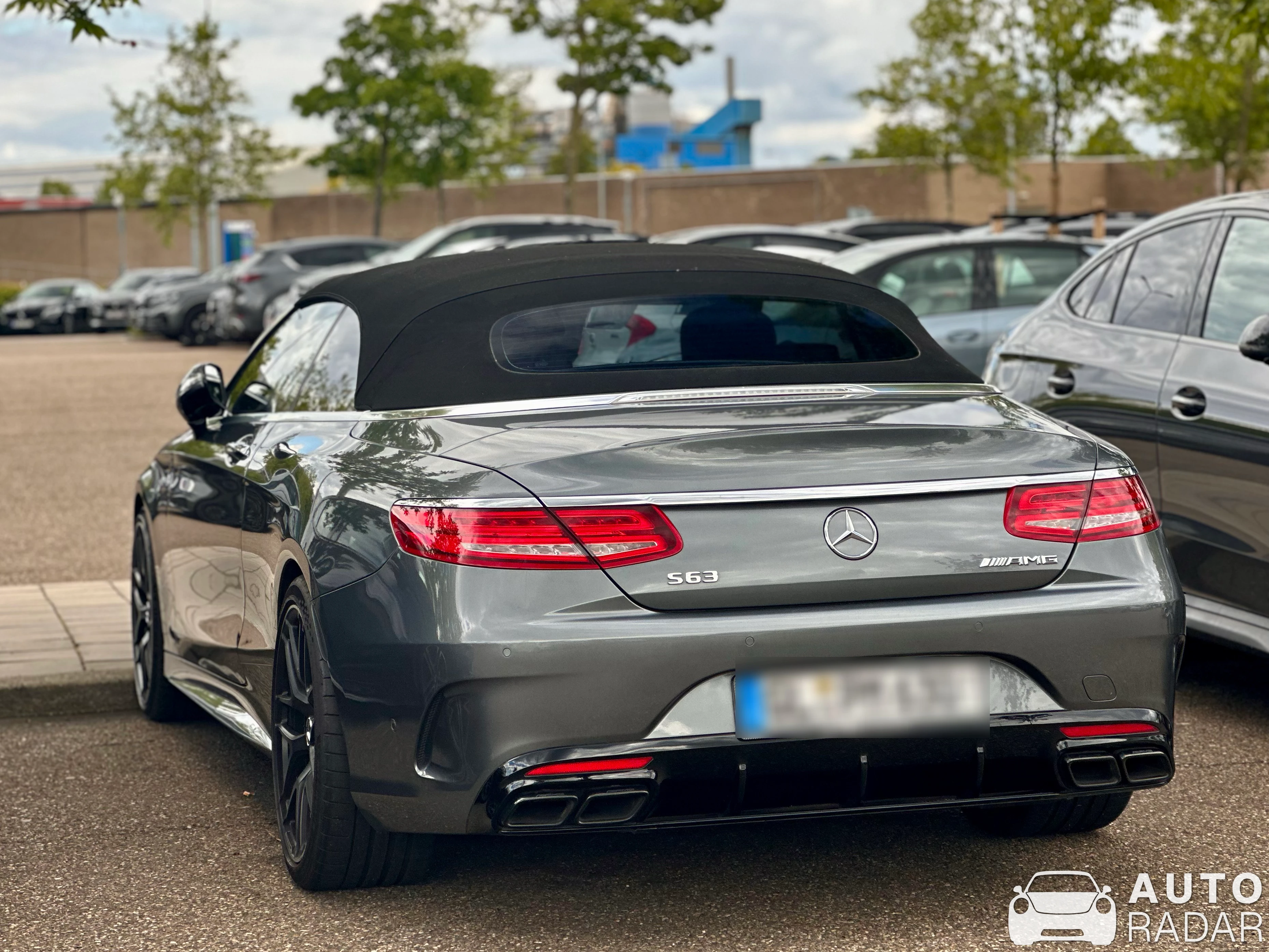 Mercedes-AMG S 63 Convertible A217 2018 spotted in Roermond