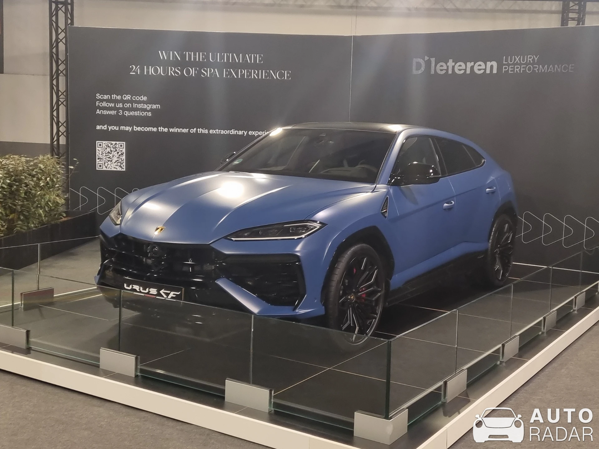 Lamborghini Urus SE spotted in Brussels, Belgium
