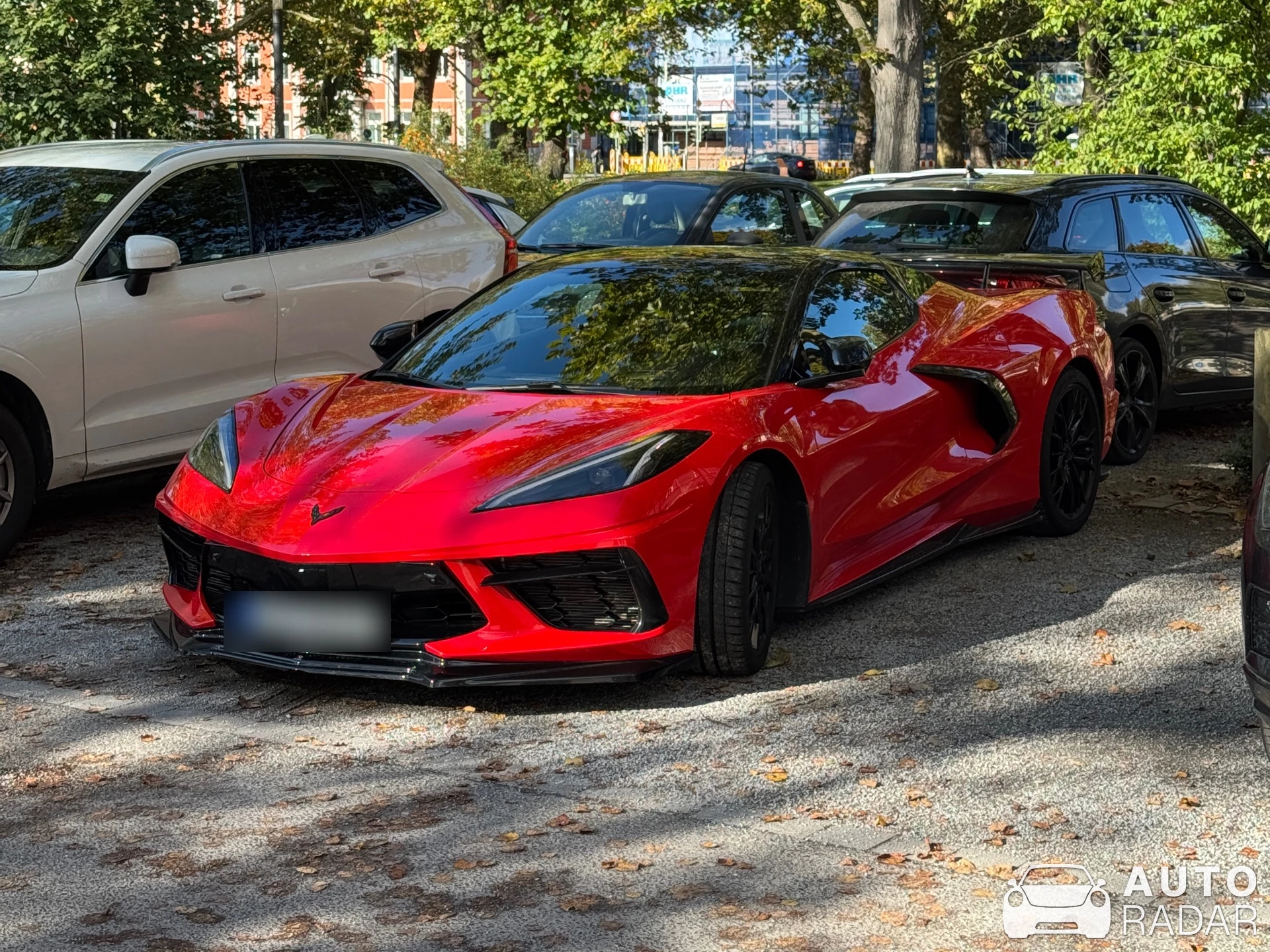 Chevrolet Corvette C8 Stingray Convertible spotted in Koblenz, Германия