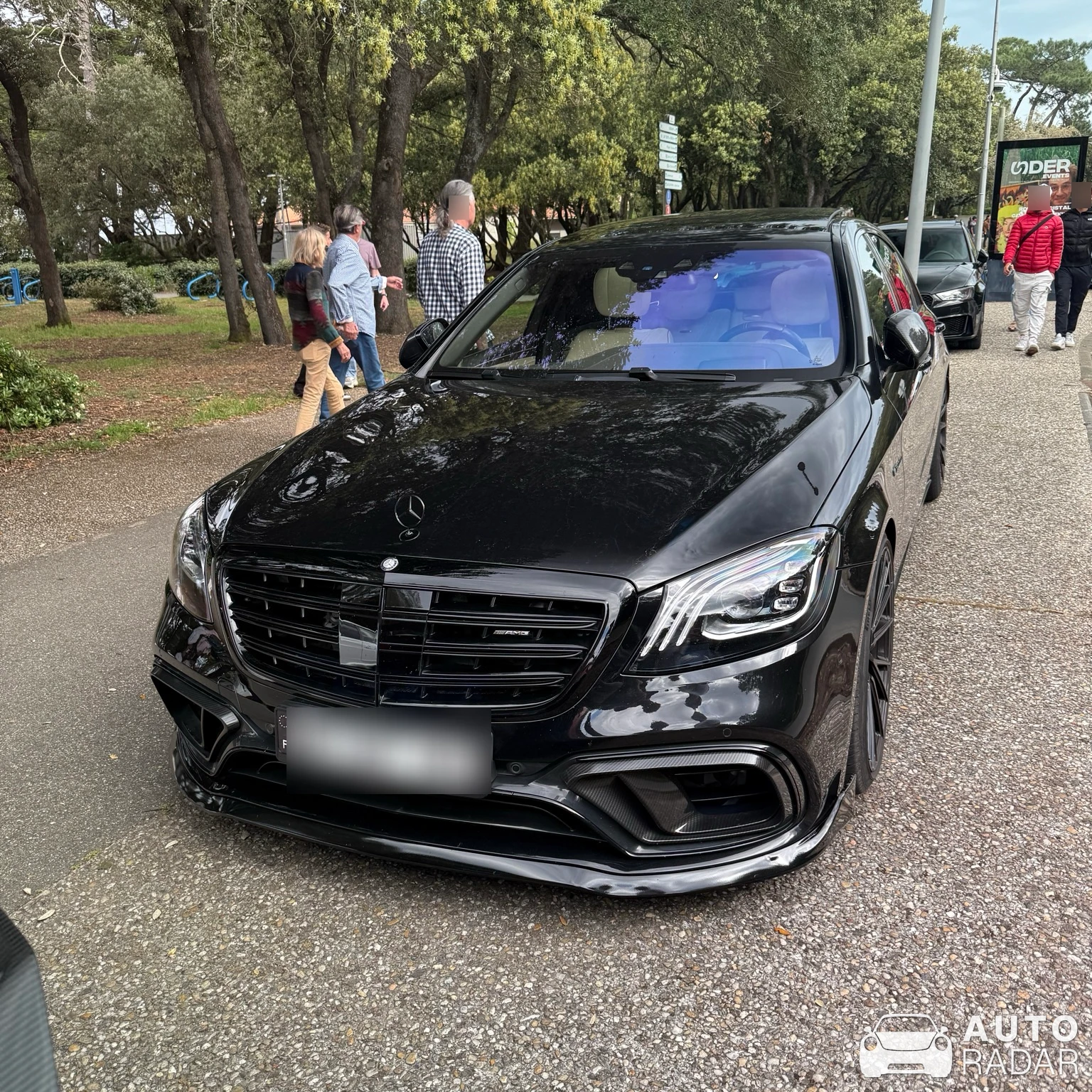 Mercedes-Benz S 63 AMG W222 spotted in Lège-Cap-Ferret