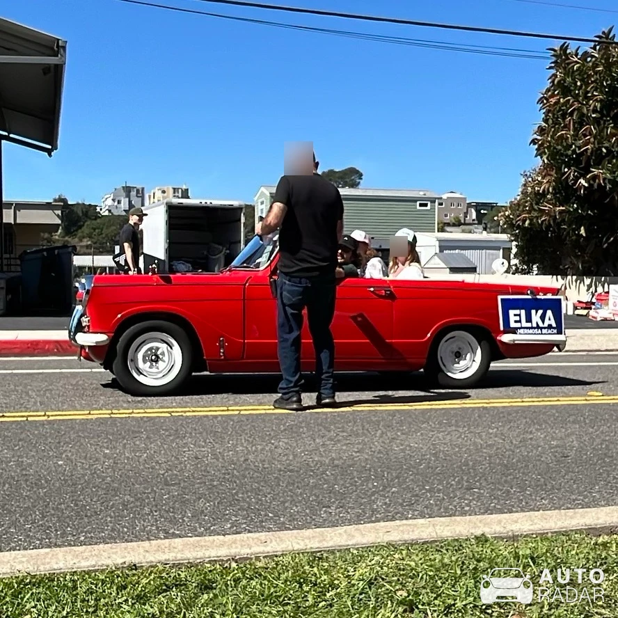 Triumph Herald 1200 Convertible spotted in Hermosa Beach