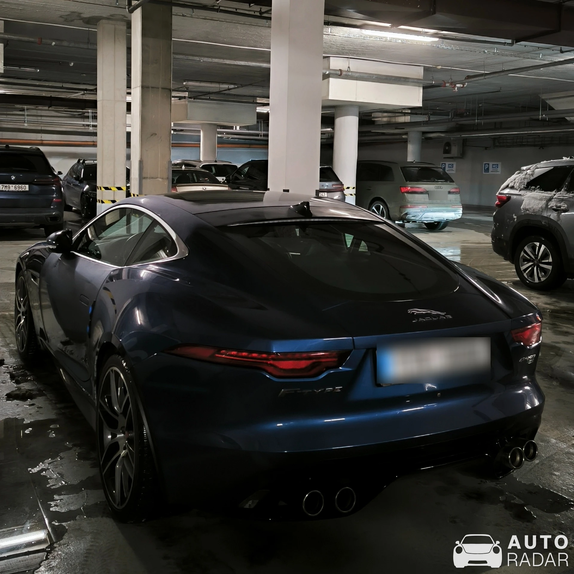 Jaguar F-Type P450 75 Coupé spotted in Ostrava