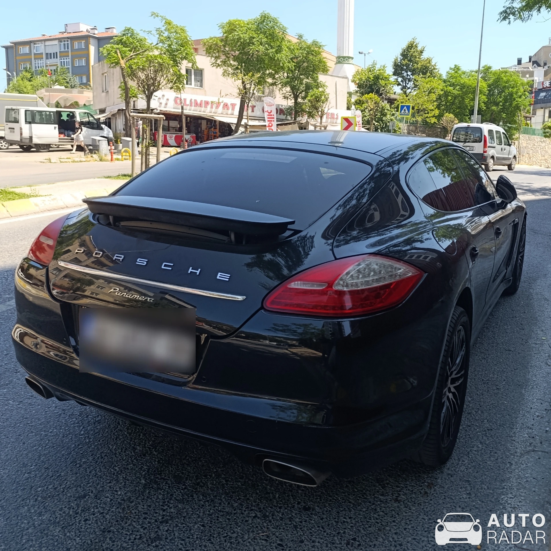 Porsche 970 Panamera spotted in Kartal